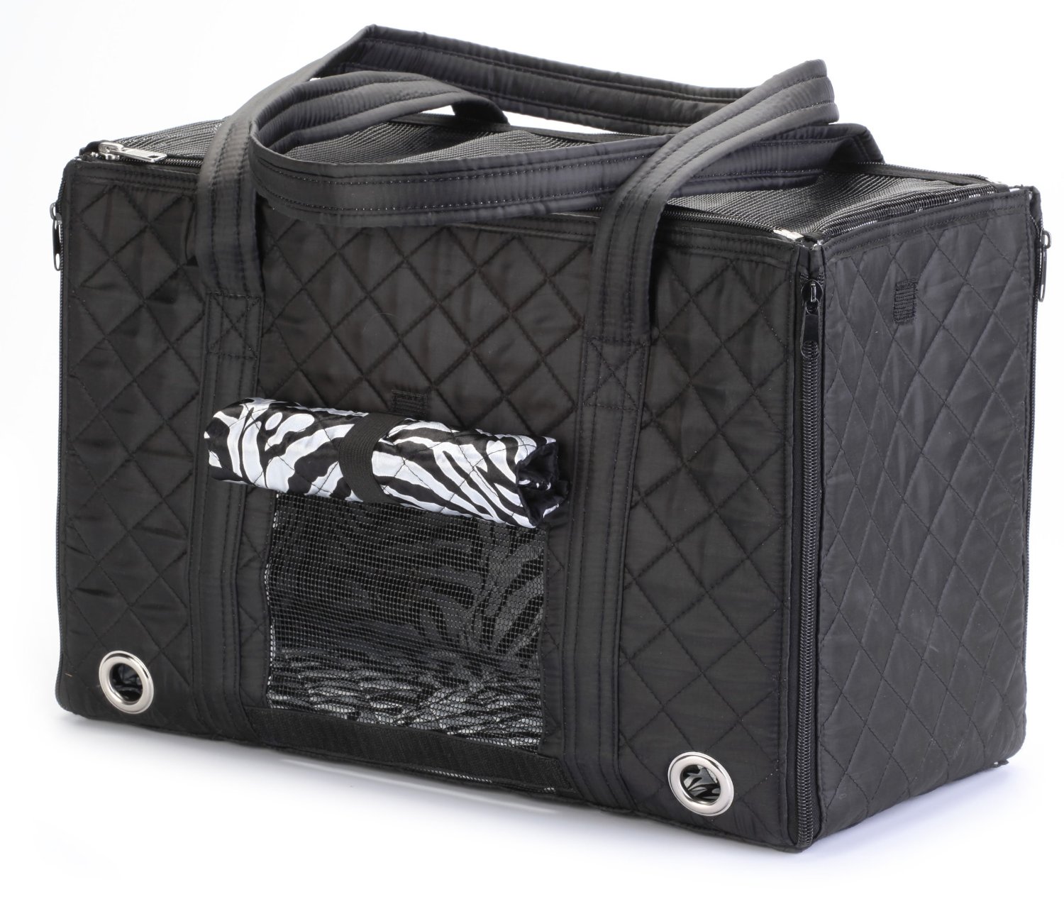 Sherpa Park Tote Pet Carrier, Medium Black