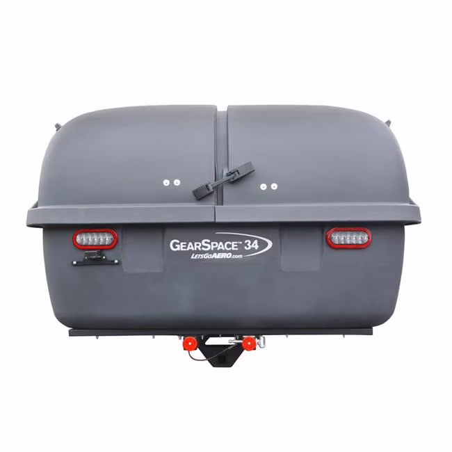 HGK819 Dark Gray GearSpace Slideout Hitch Cargo Carrier