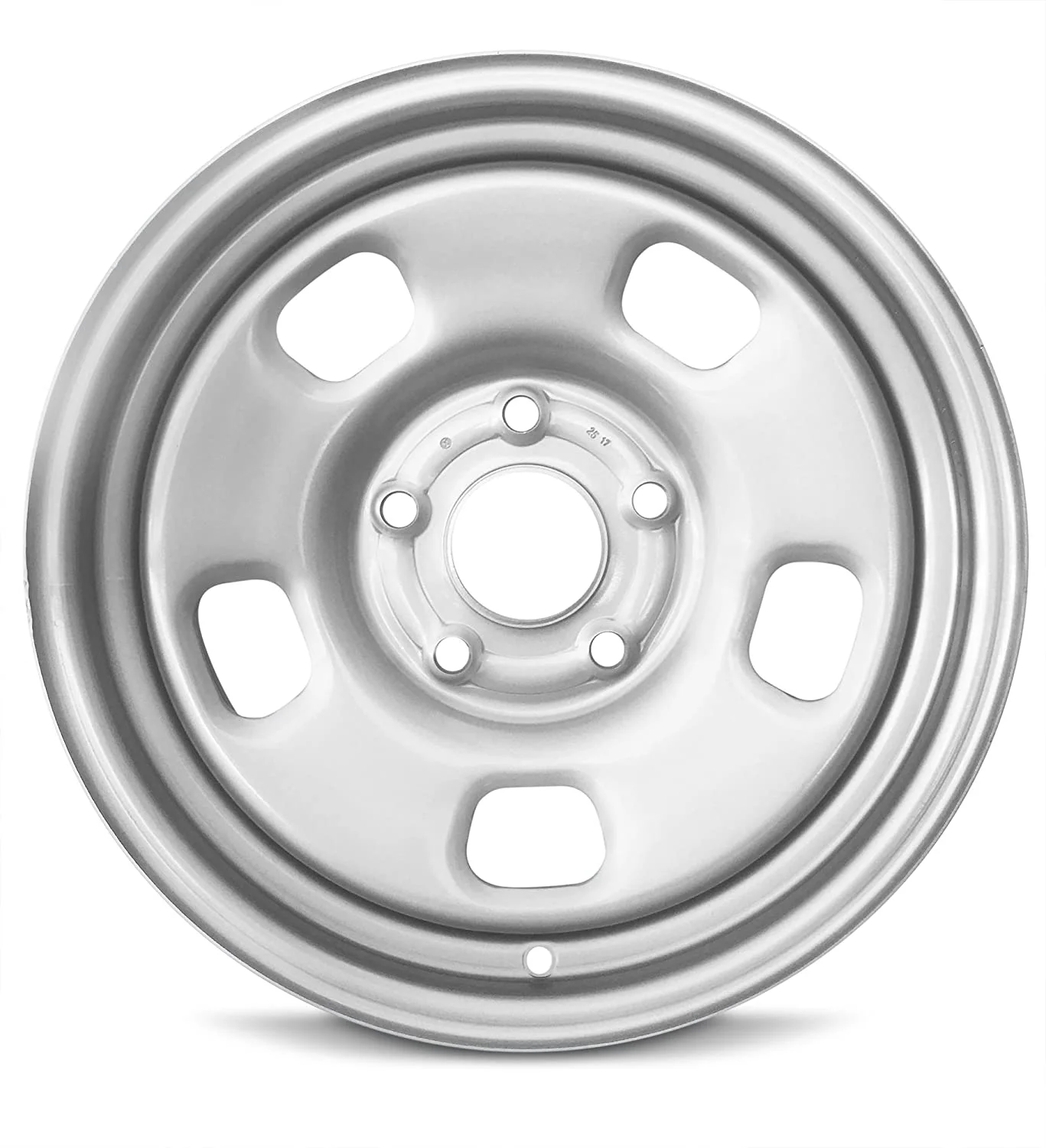 17 Inch Wheel for 2013-2019 Dodge Ram 1500 5 Lug Silver Aluminum Rim