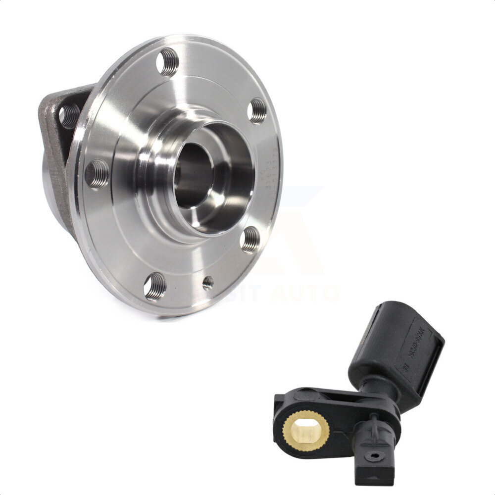 Transit Auto - Front Wheel Hub Bearing And ABS Sensor Kit For Volkswagen Tiguan Jetta Audi Golf GTI A3 Quattro Alltrack SportWagen R S3 Q3 Sportback e-tron TT Arteon RS TTS K7S-102266