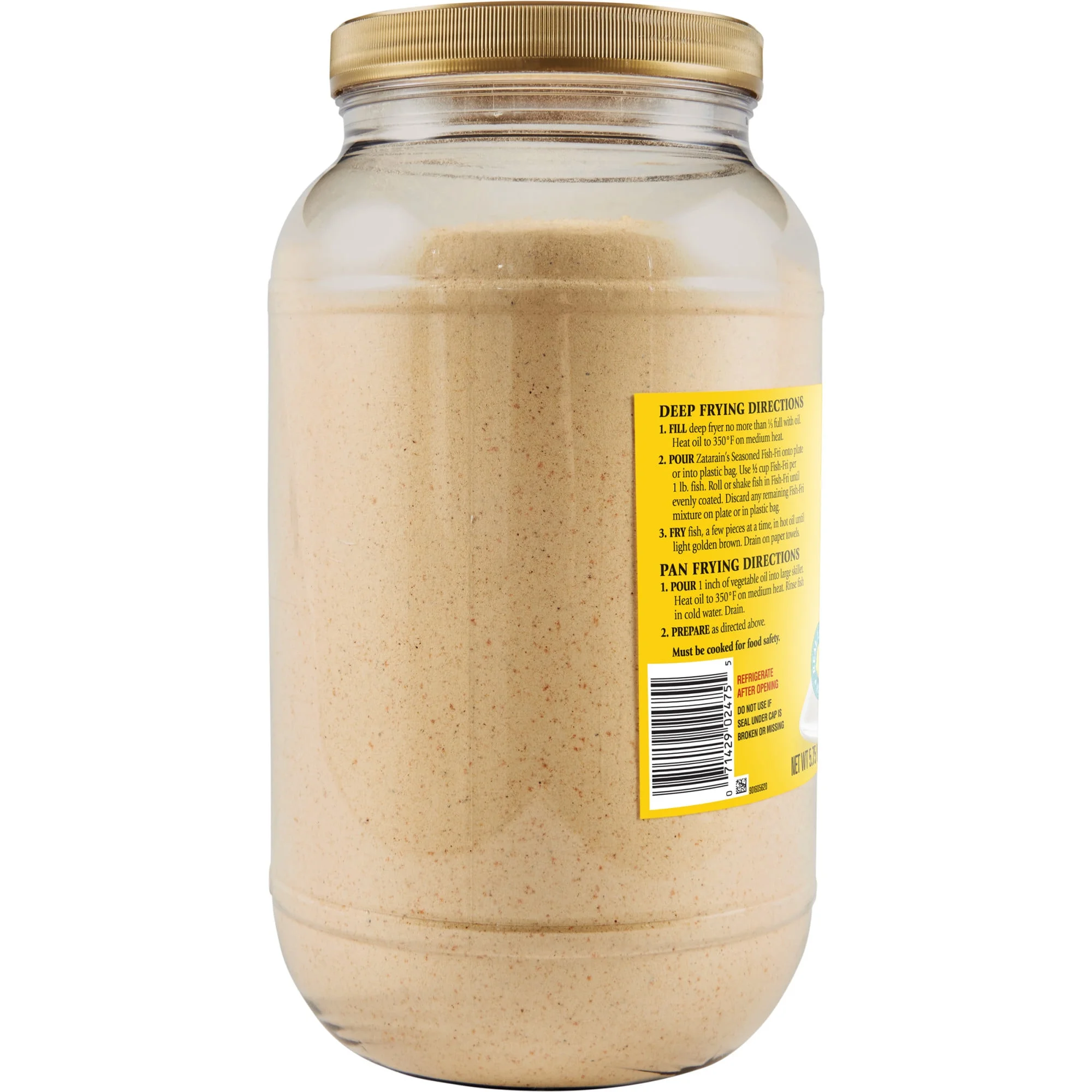 Zatarain's Fish Fry - Seasoned, 5.75 lb Coatings & Batters