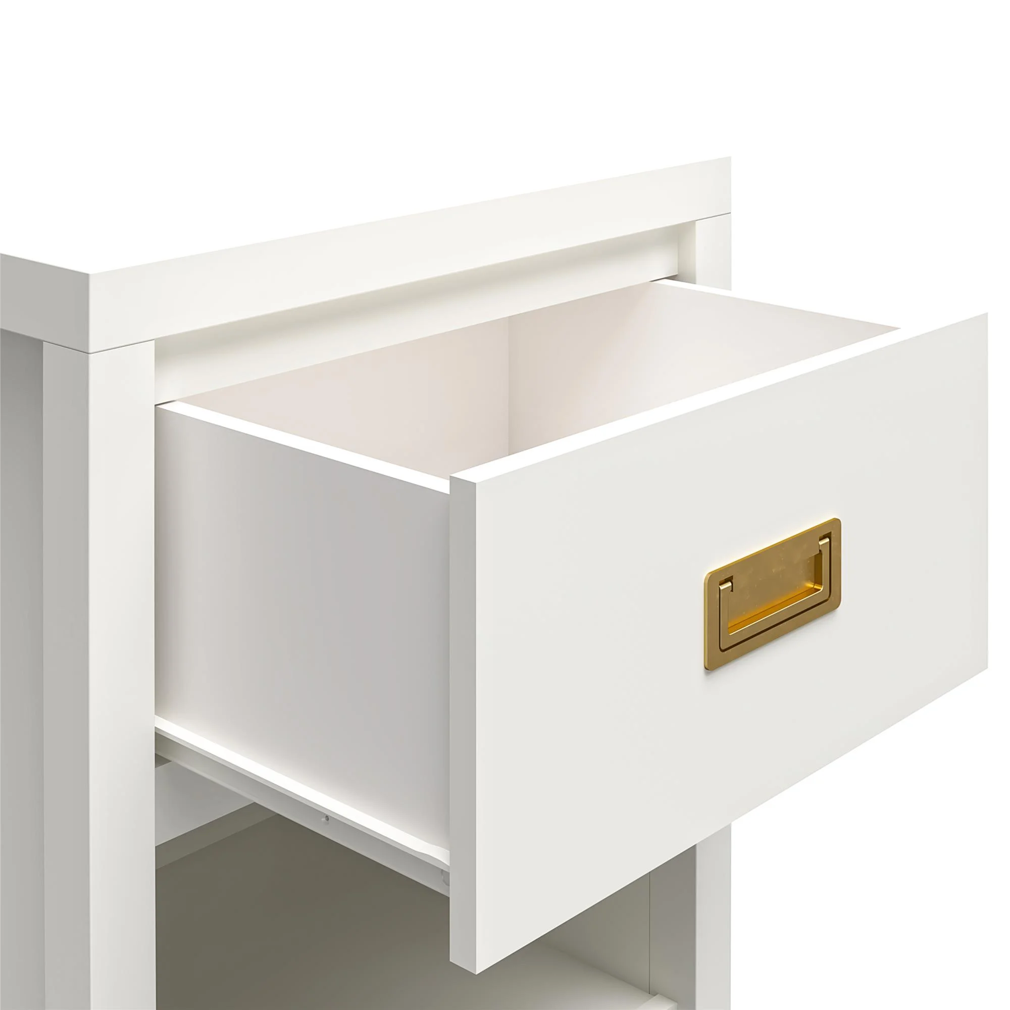 Little Seeds Monarch Hill Haven Kidsâ 1 Drawer Nightstand, White