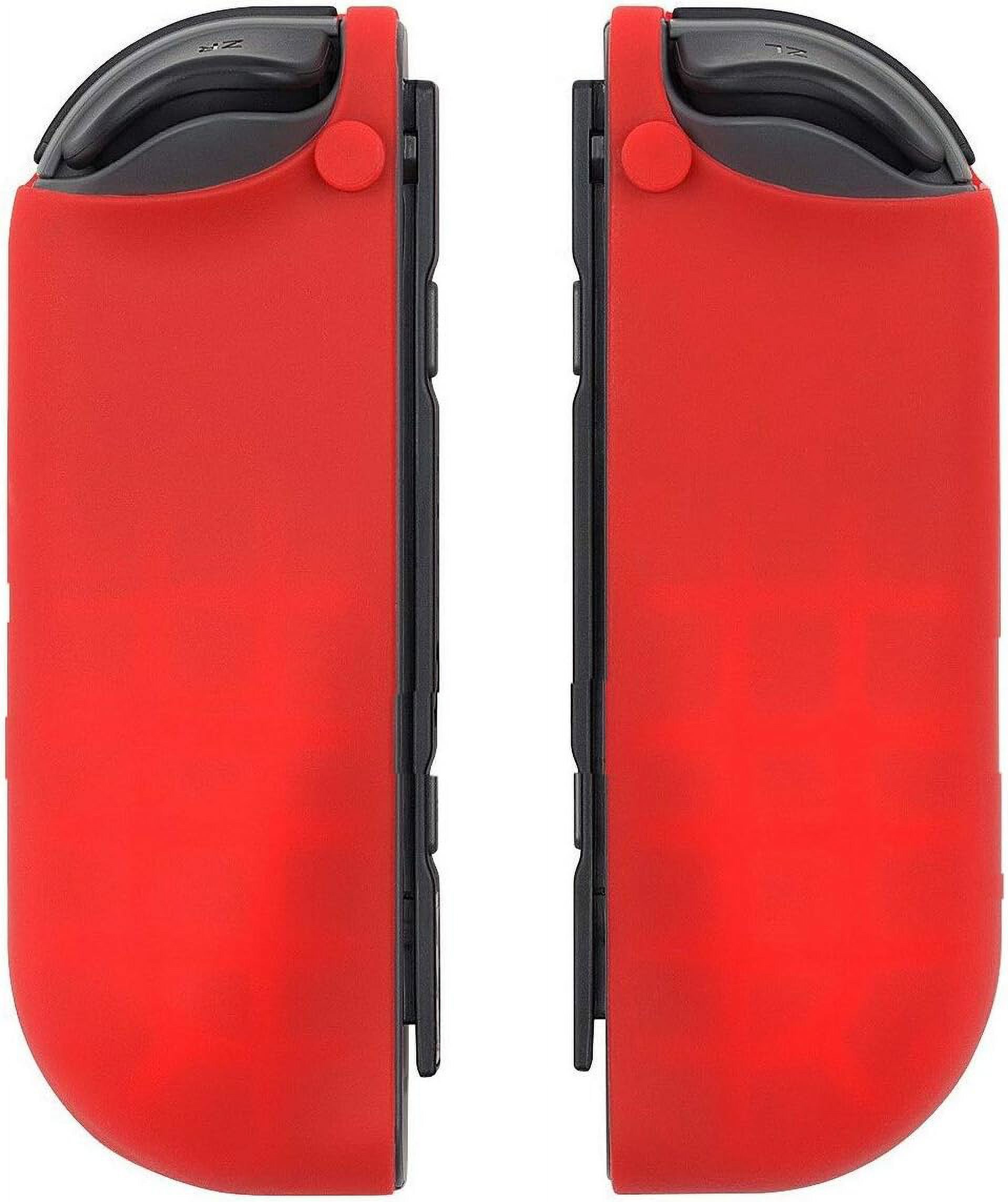 Nintendo - Joy-Con - Neon Red With Cleaning Electric kit Bolt Axtion Bundle Used