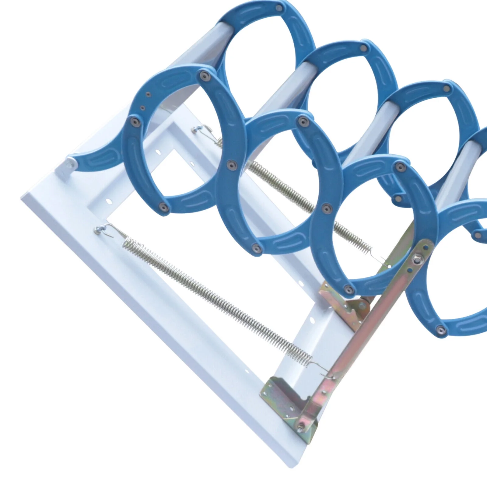 Attic Ladder Loft Stairs Steps Ladder Folding Pull Down Stairs 12.5ft Height