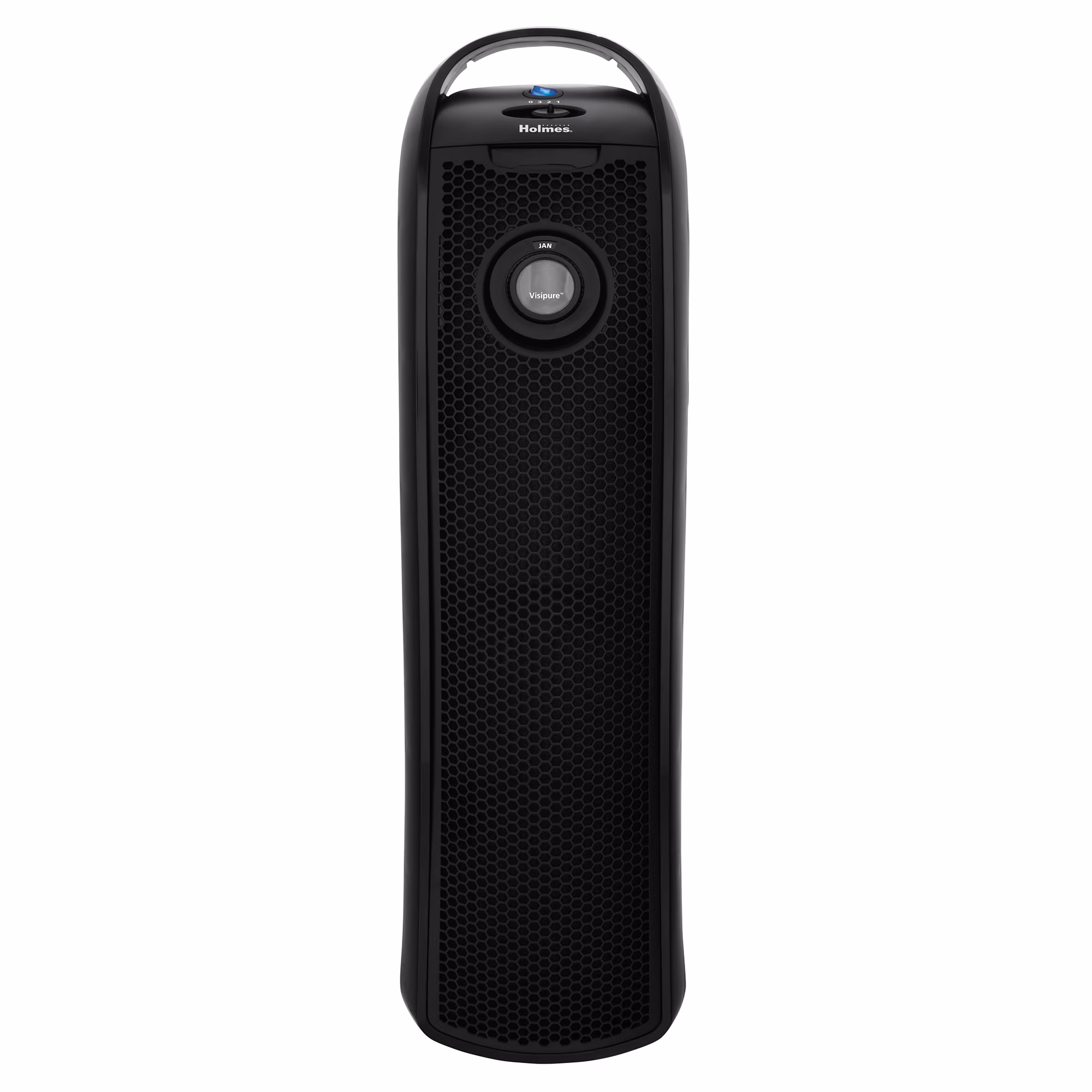 Holmes aer1 Tower True HEPA Air Purifier with Air Ionizer and Visipure Air Filter Viewing Window