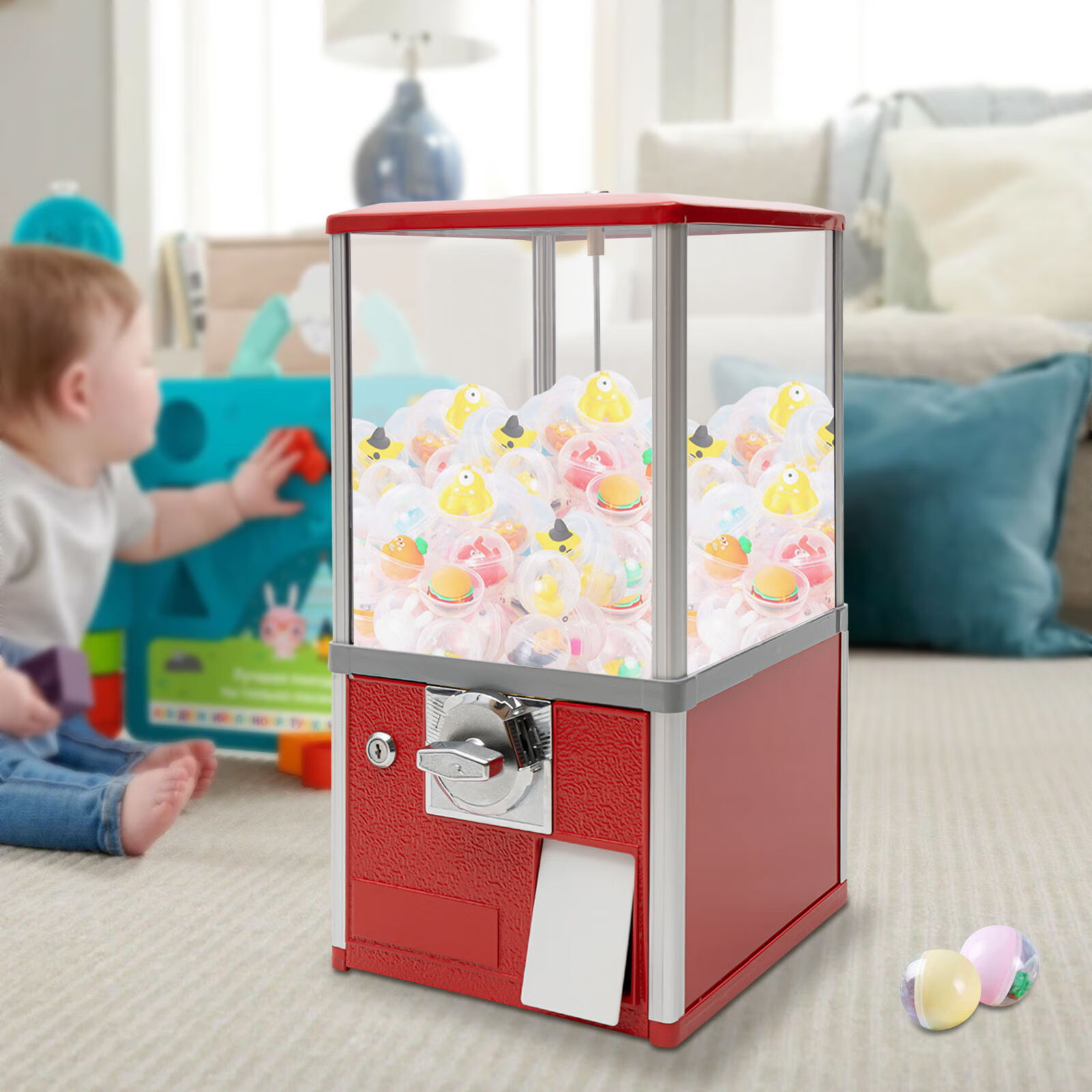 Wuzstar Vending Machine Huge Load Capacity Candy Vending Machine for Game Stores and Retail Stores