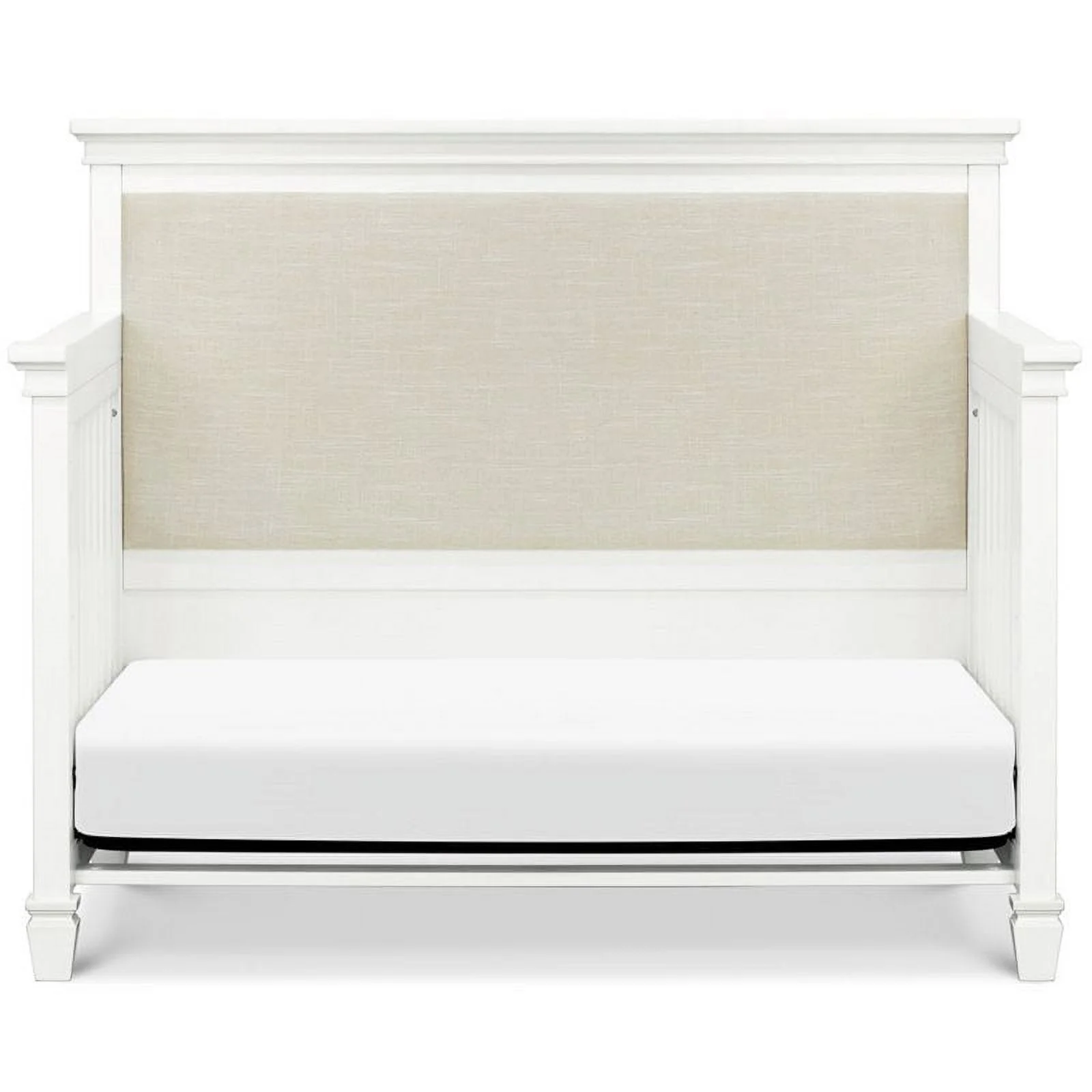 Namesake Classic Darlington 4-in-1 Convertible Crib in Warm White
