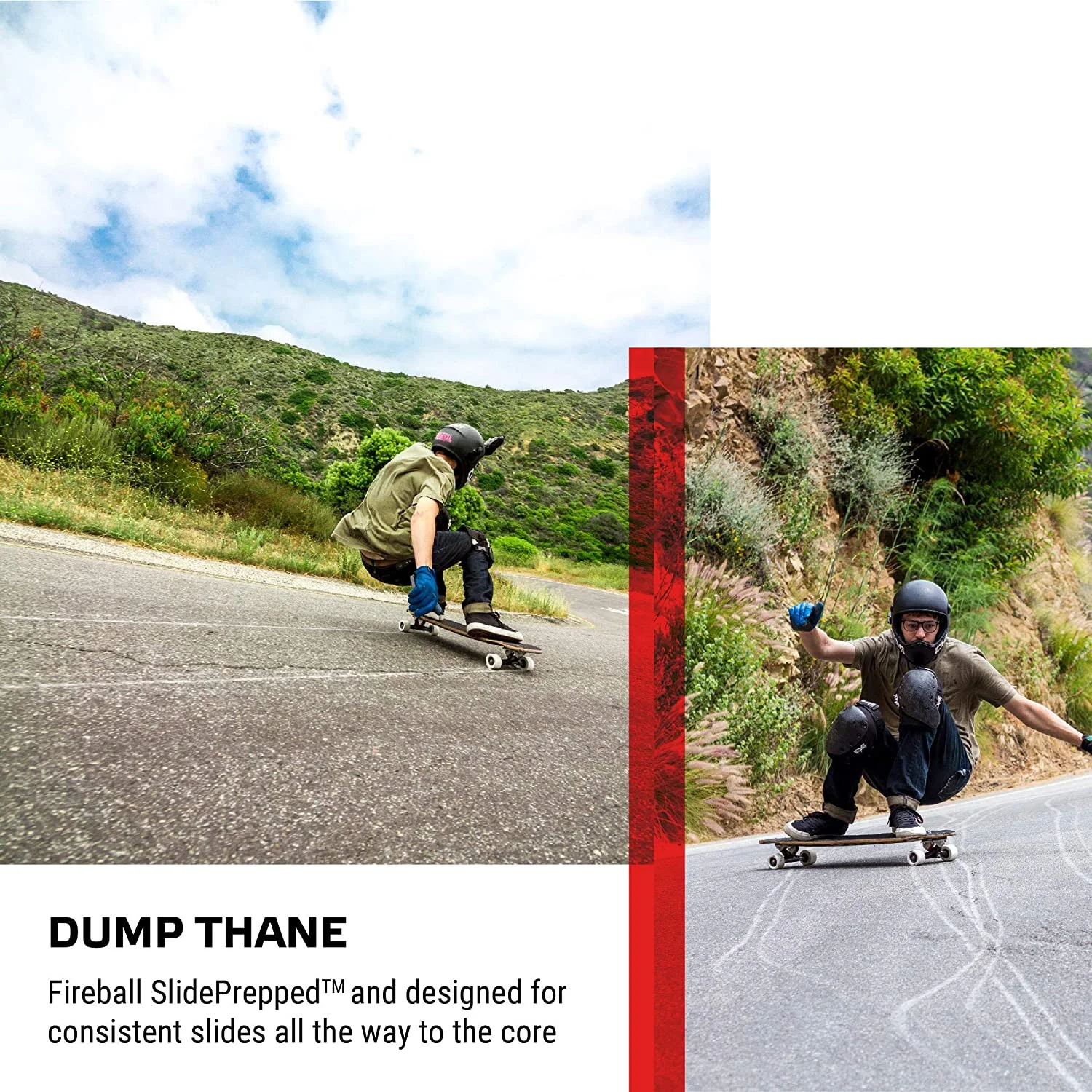 Fireball Tinder 60mm 81a Durometer Skateboard & Longboard Wheels Blue 60mm