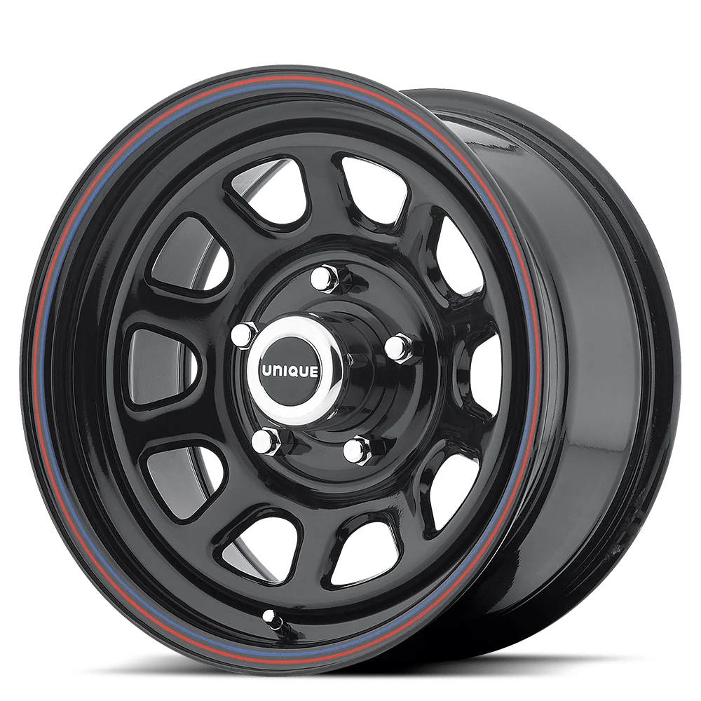 American Racing Steel Rim AR767 16X8 8X6.5 G-BLK W/ STRIPES 12MM, AR7676882