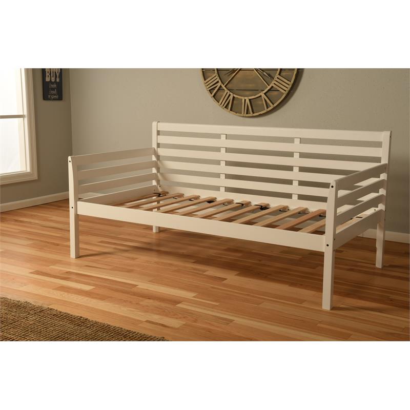 Pemberly Row Traditional Wood Twin-size Daybed with Trundle in White