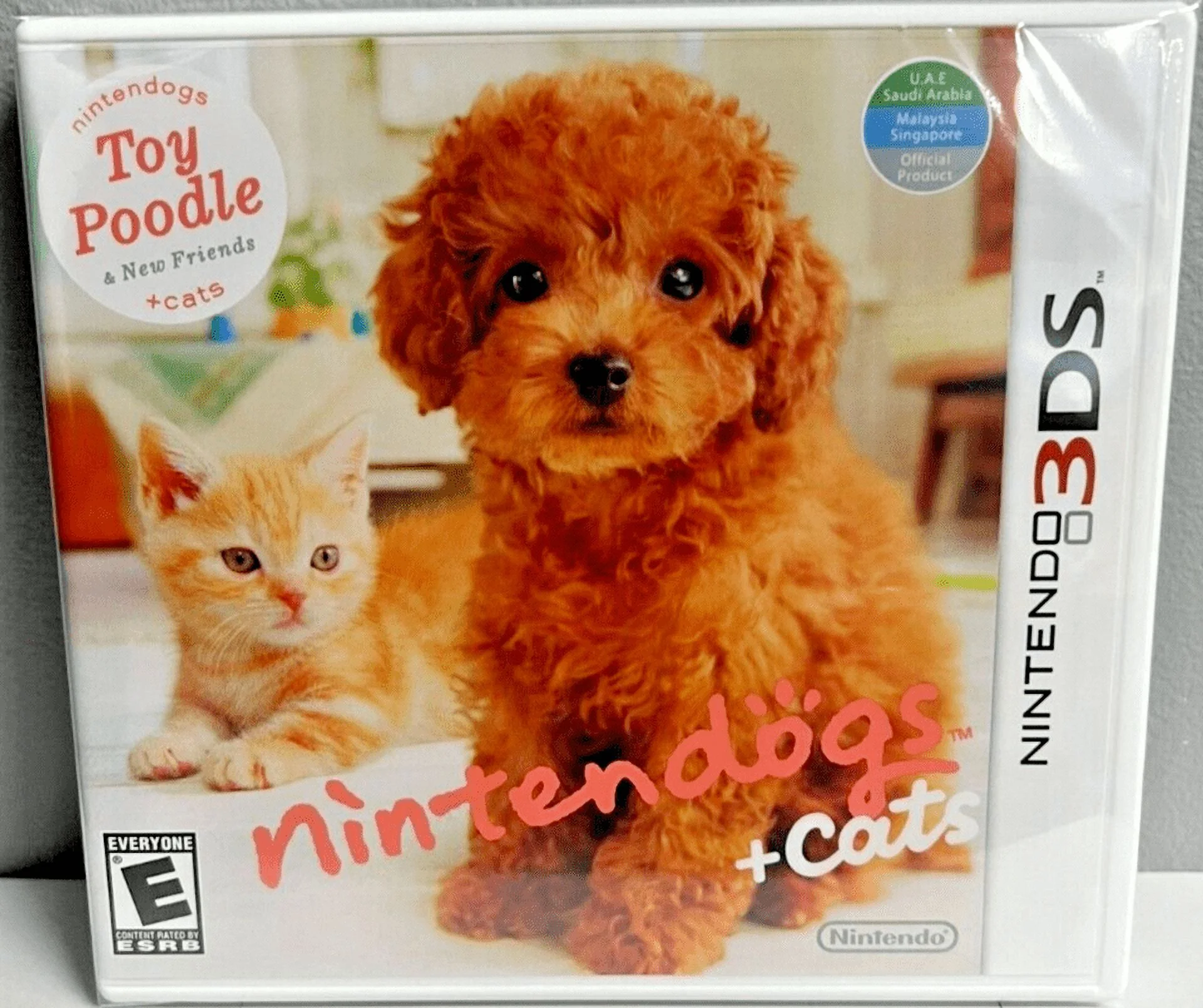Brand New Game (Simulation) Nintendogs + Cats: Toy Poodle & New Friends 3DS