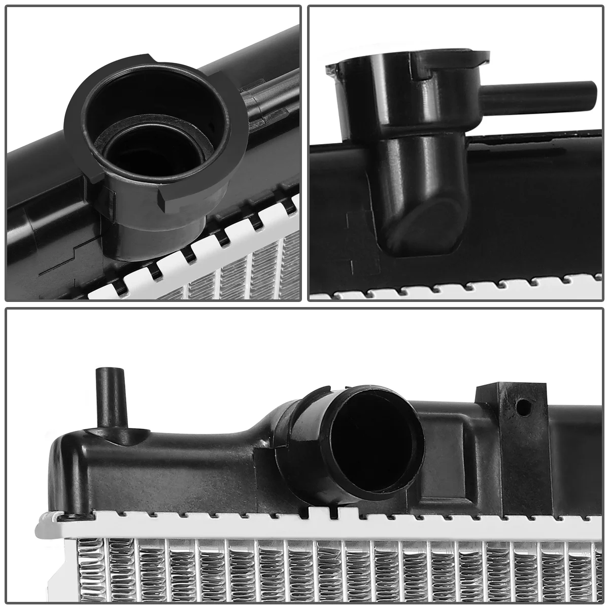 DNA Motoring OEM-RA-2329 Aluminum Radiator For 1995-2004 Nissan Maxima Infiniti I30 I35 AT 96 97 98 99 00 01 02 03