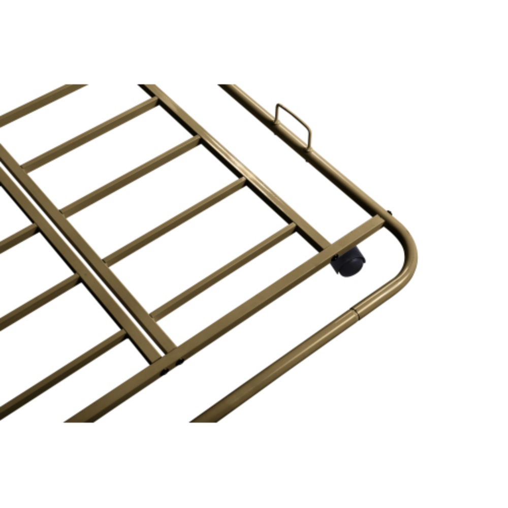 Metal Frame Daybed with trundle Bronze + Metal