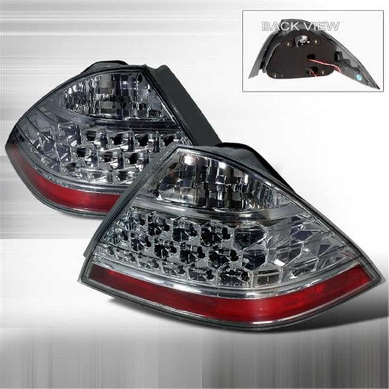 Altezza Tail Lights for 06 to 07 Honda Accord- Smoke - 7 x 20 x 22 in.