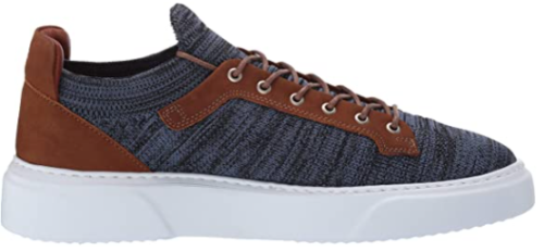 Brothers United Glendale Sz 12 M EU 45 Mens Sneakers Navy Lux Knit BUMK03-NKCOGO