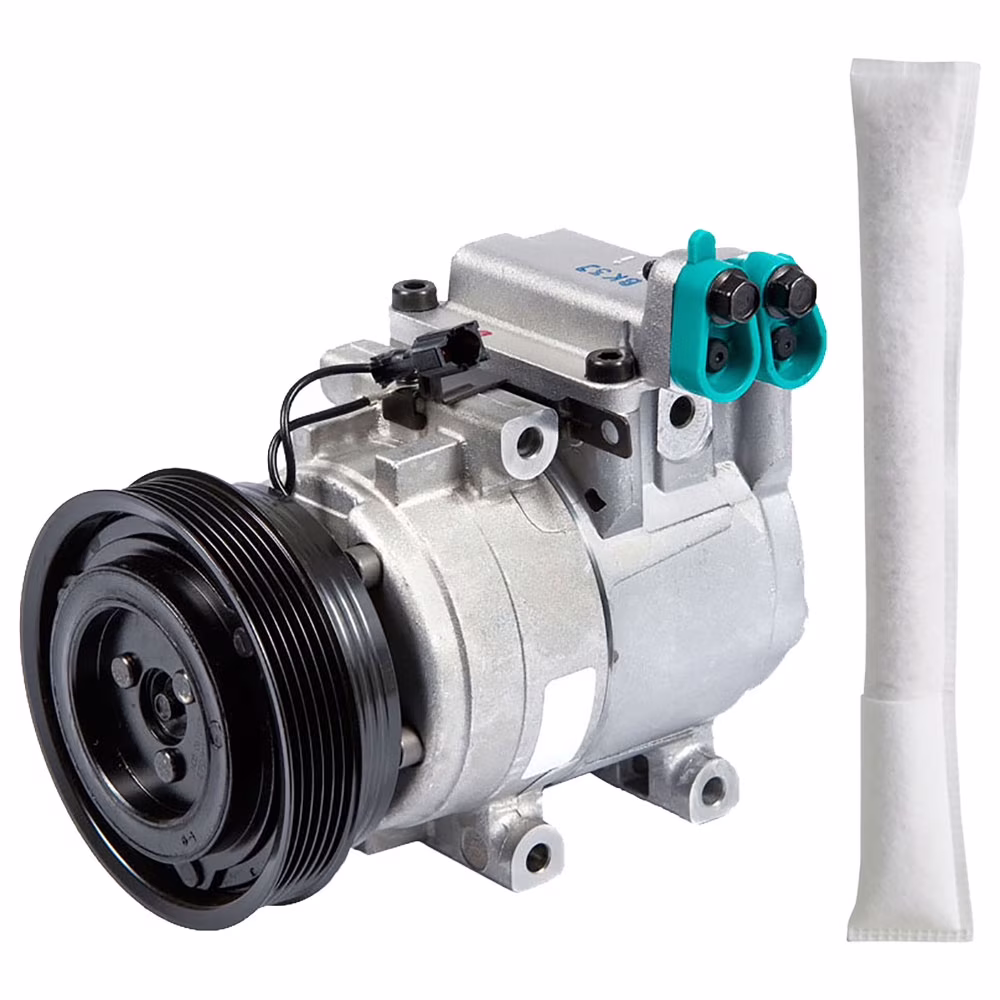 For Hyundai Tiburon V6 2003-2008 OEM AC Compressor w/ A/C Drier - Buyautoparts