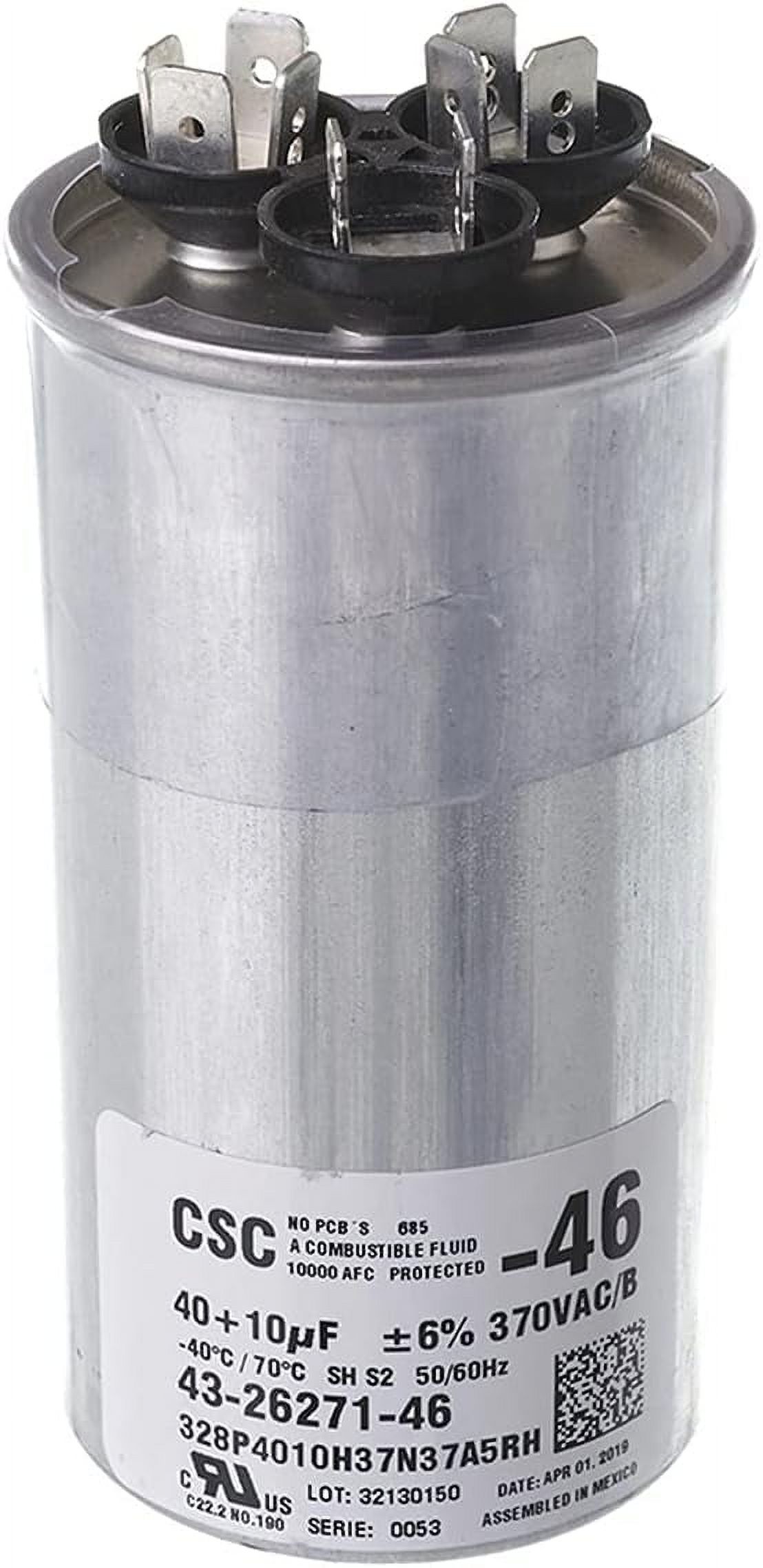 43-26271-46 - Capacitor - 40/10/370 Dual Round - R