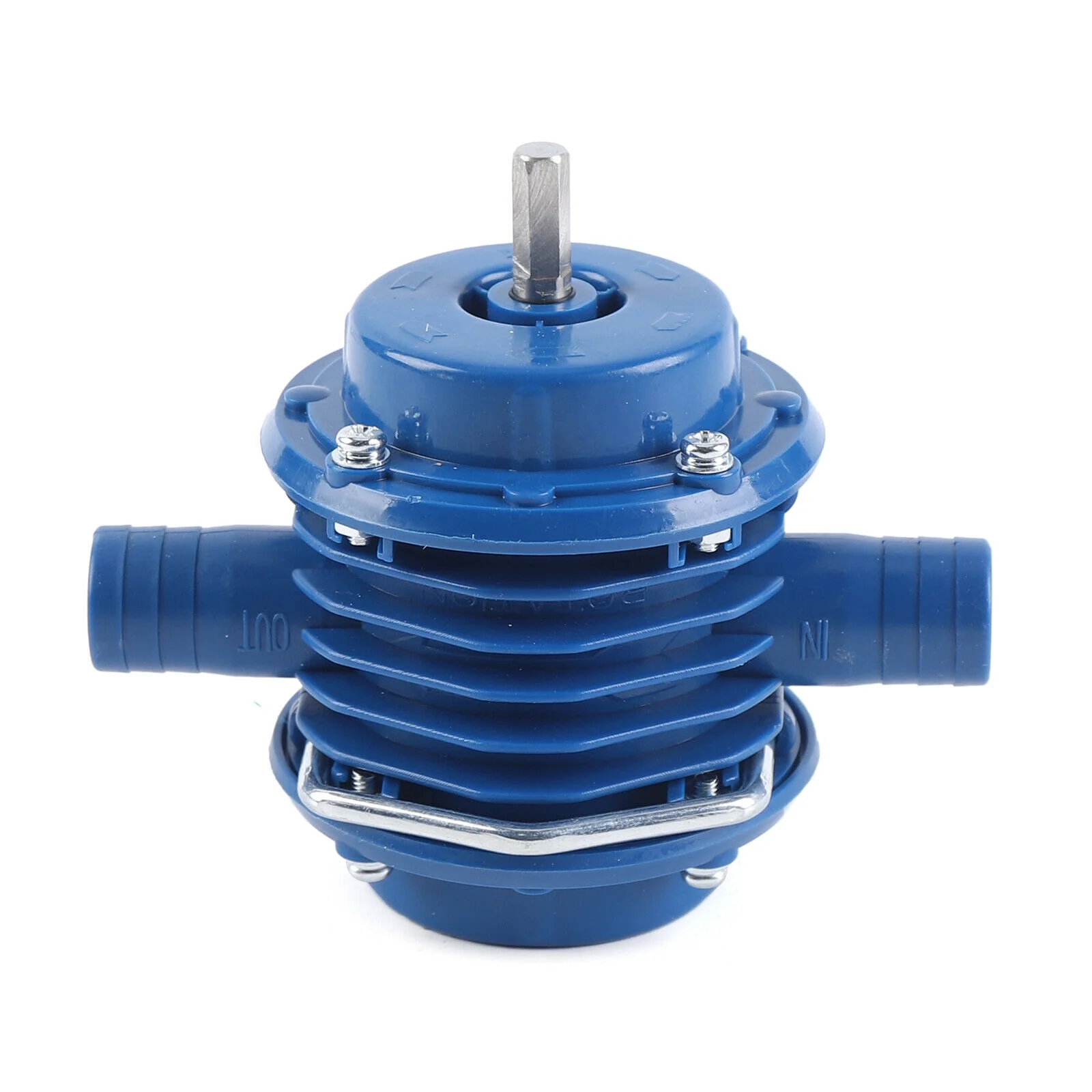 Miumaeov Electric Drill Drive Pump Self-Priming Centrifugal Water Pump Household Garden