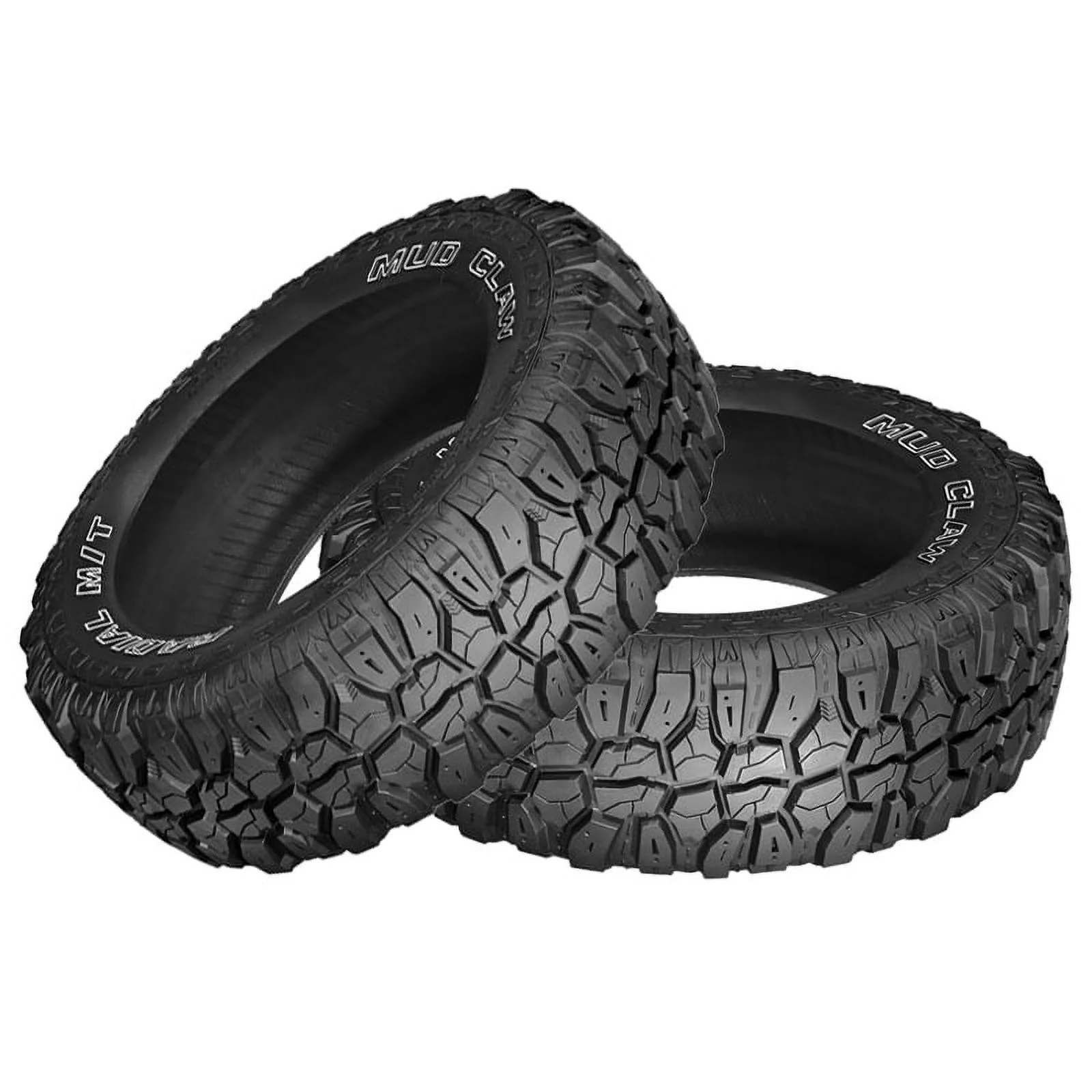Mud Claw Radial M/T LT 275/65R18 Load E 10 Ply MT Mud Tire Fits: 2019-23 Chevrolet Silverado 1500 LT Trail Boss, 2019-21 GMC Sierra 1500 AT4