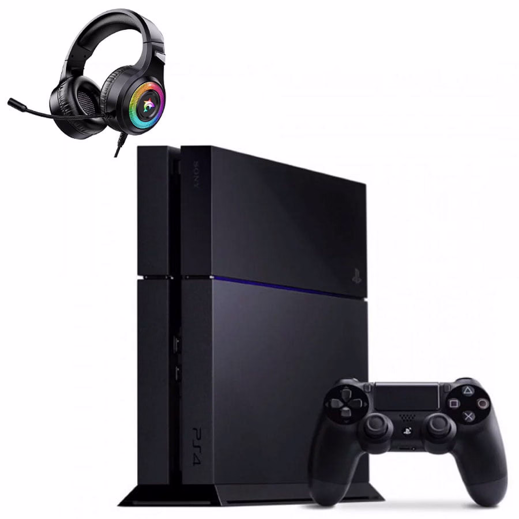 Sony PlayStation 4 1TB Gaming Console Black with BOLT AXTION Bundle Like New