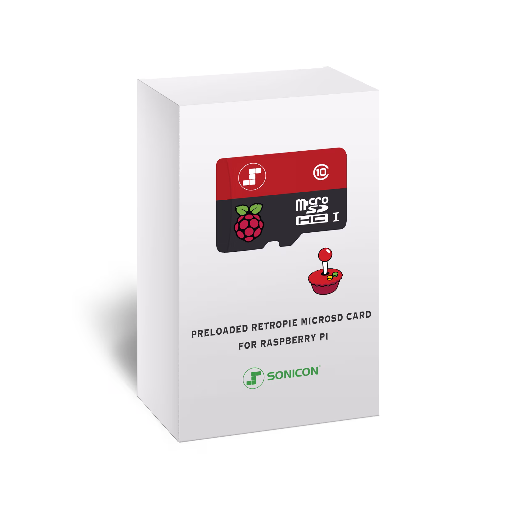 Sonicon Preloaded RetroPie Emulation Station Emulator MicroSD Card w/Retroarch Batocera NES/SNES/Genesis/Game Boy/Atari/Arcade/Mame/N64, Plug Play