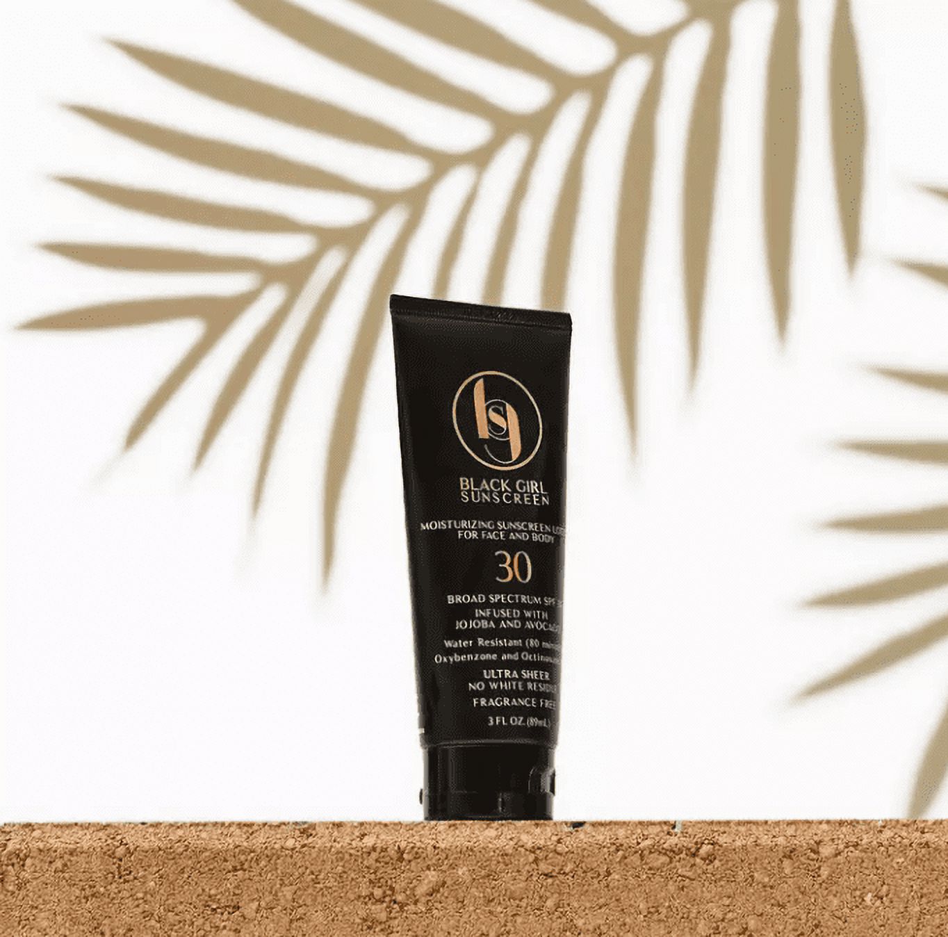 Black Girl Sunscreen Broad Spectrum SPF 30 + Elizavecca Hyaluronic Acid Face Sheet Mask