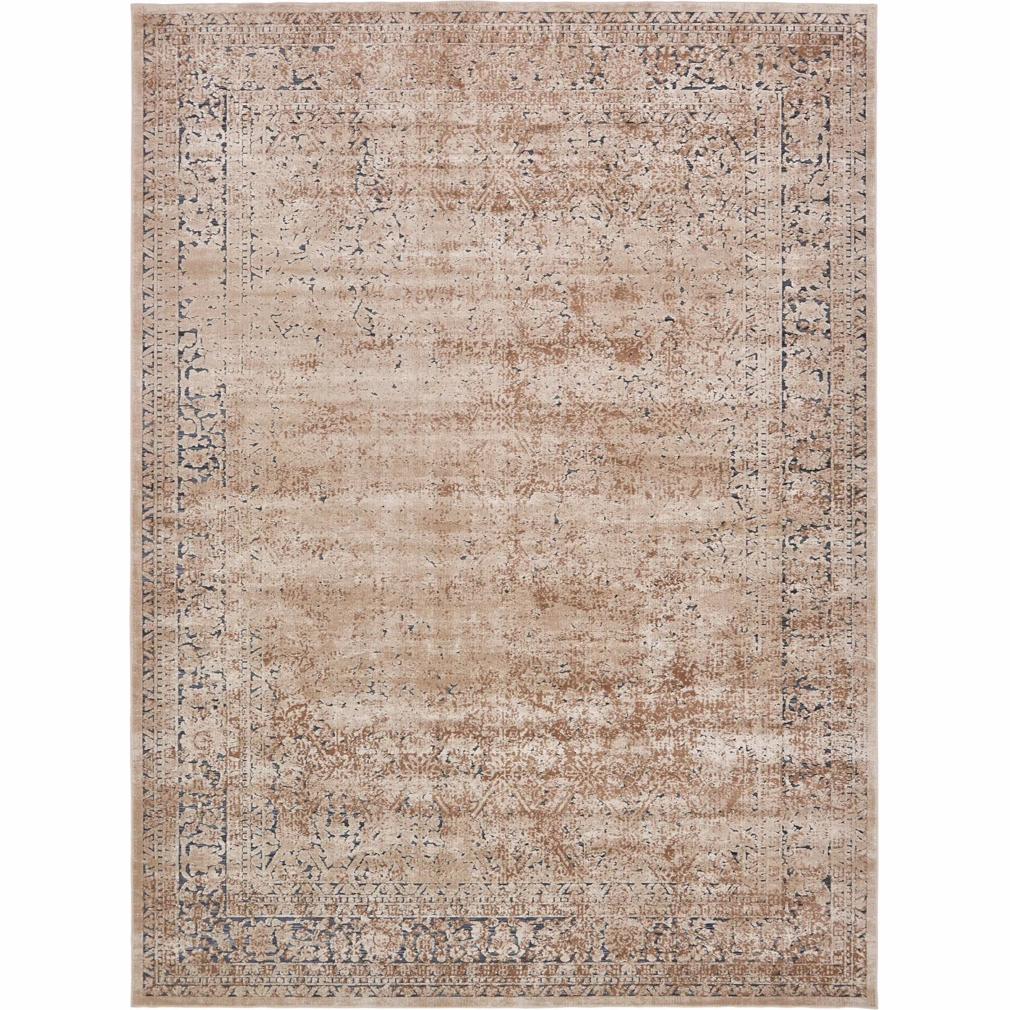 Unique Loom Jefferson Chateau Rug Beige/Ivory 9' x 12' 2