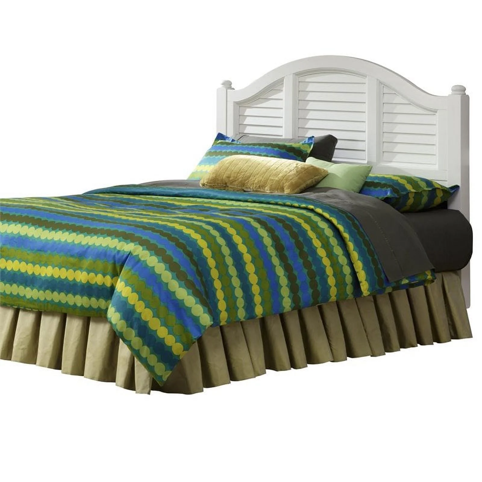 Home Square 3-Piece Set with Queen Headboard and Nightstand & Dresser