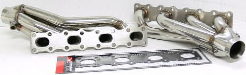 Stainless Steel Shorty Header Fitment For 04-09 Nissan Titan/ Armada 5.6L V8 VK68DE 32 Valve By OBX