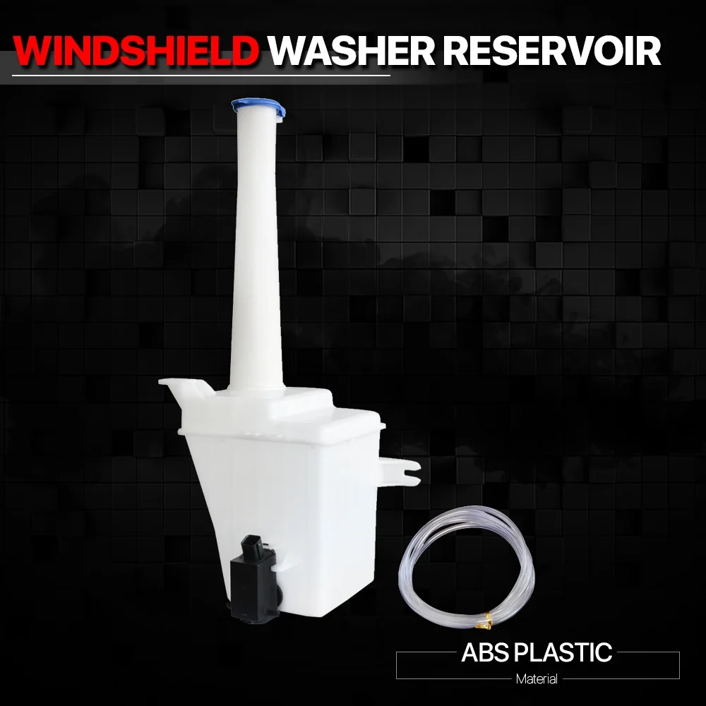 Windshield Washer Reservoir Bottle Tank w/Pump+Cap for 01-06 Santa Fe HY1288135 Fits select: 2001-2006 HYUNDAI SANTA FE
