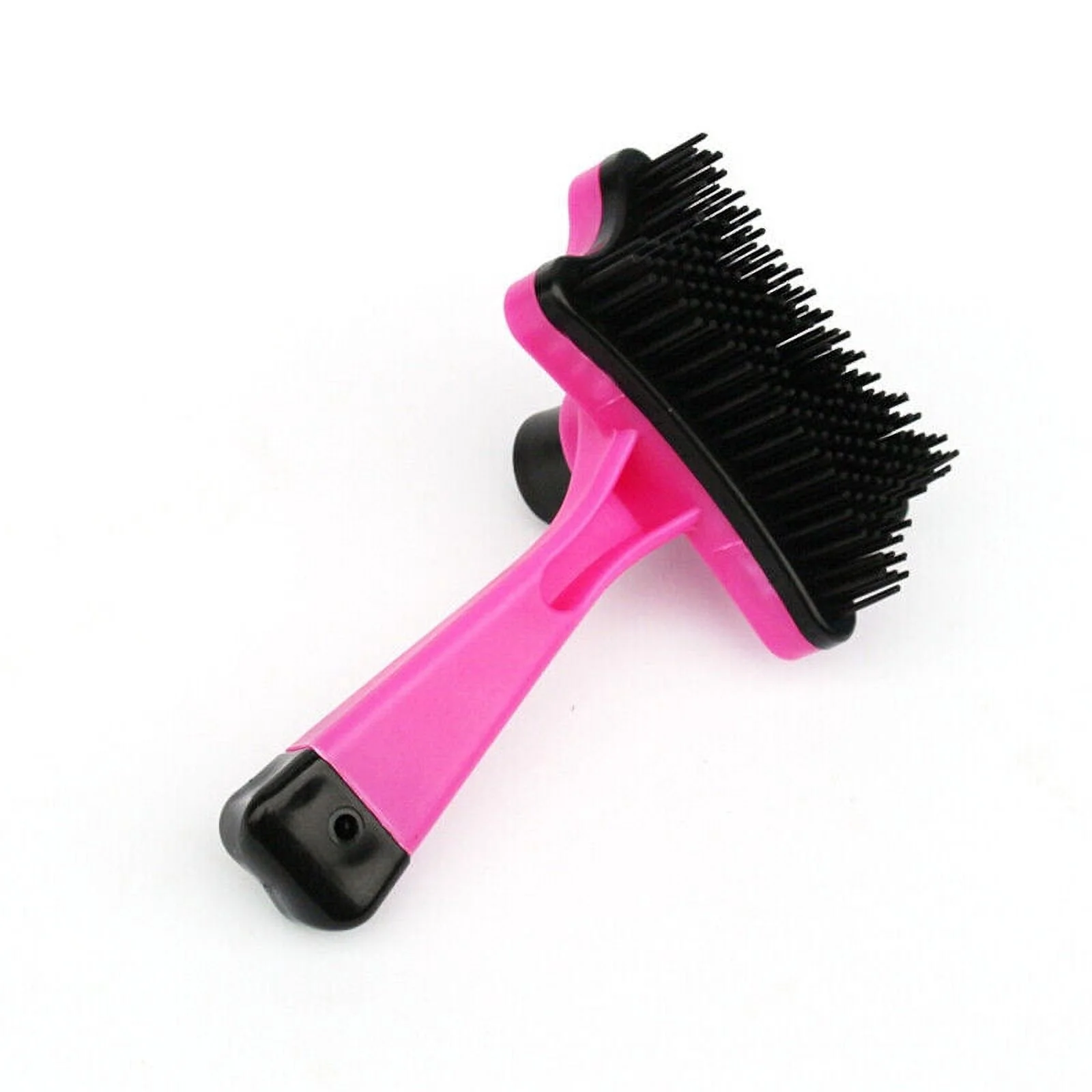 Pet Hair Remover Dog Cat Comb Grooming Massage Deshedding Self Cleaning Brush Ḿ