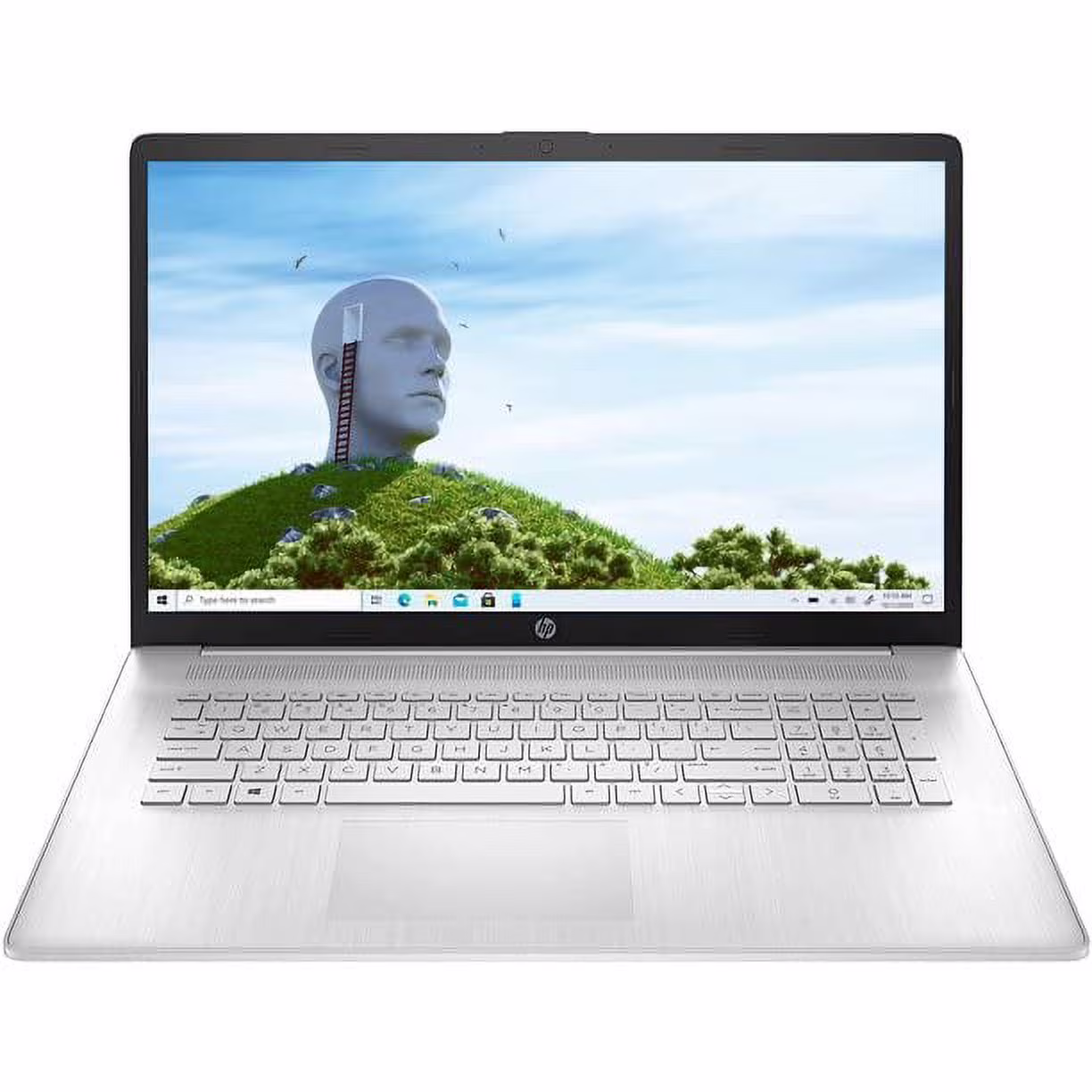 2022 HP Laptop | 17.3 FHD IPS Display | Intel 4-Core i7-1165G7 Processor | Intel Iris Xe Graphics | 32GB DDR4 512GB NVMe SSD | WiFi AC | BT5.0 | USB-C | Webcam | Natural Silver | Windows 11 Pro