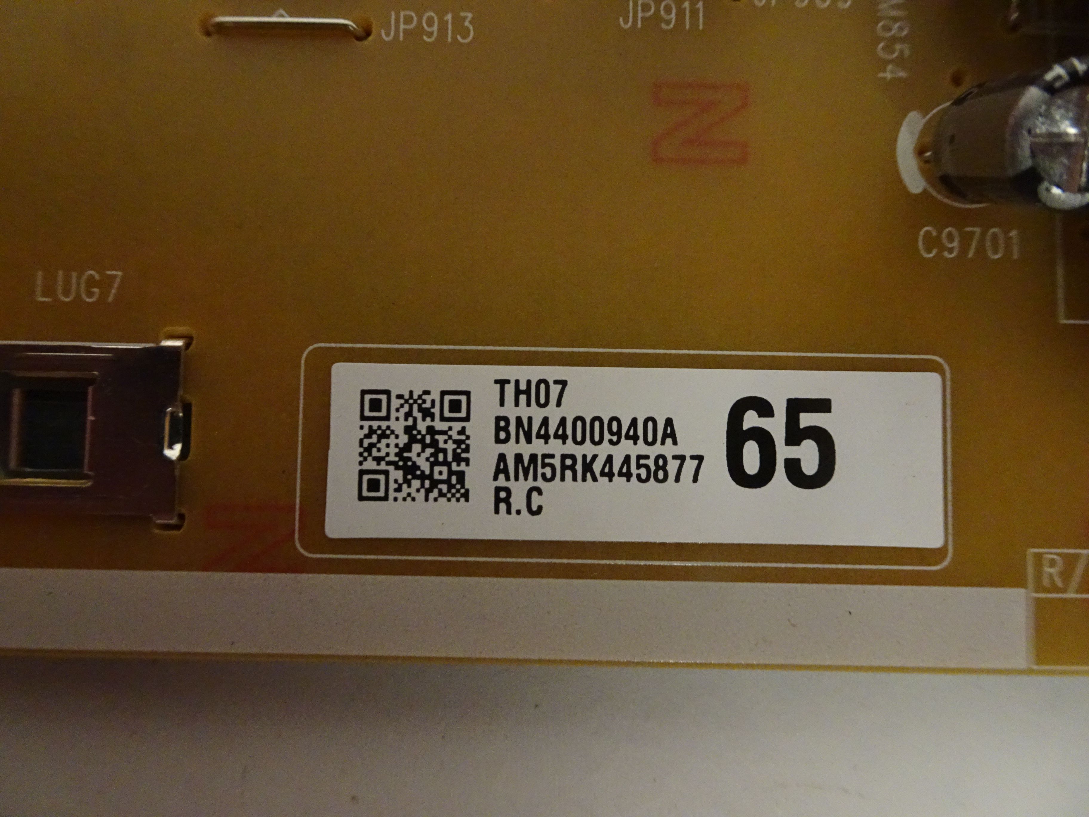 Samsung QN65Q7FNAFXZA Power Supply (L65E7NQ_NHS) BN44-00940A