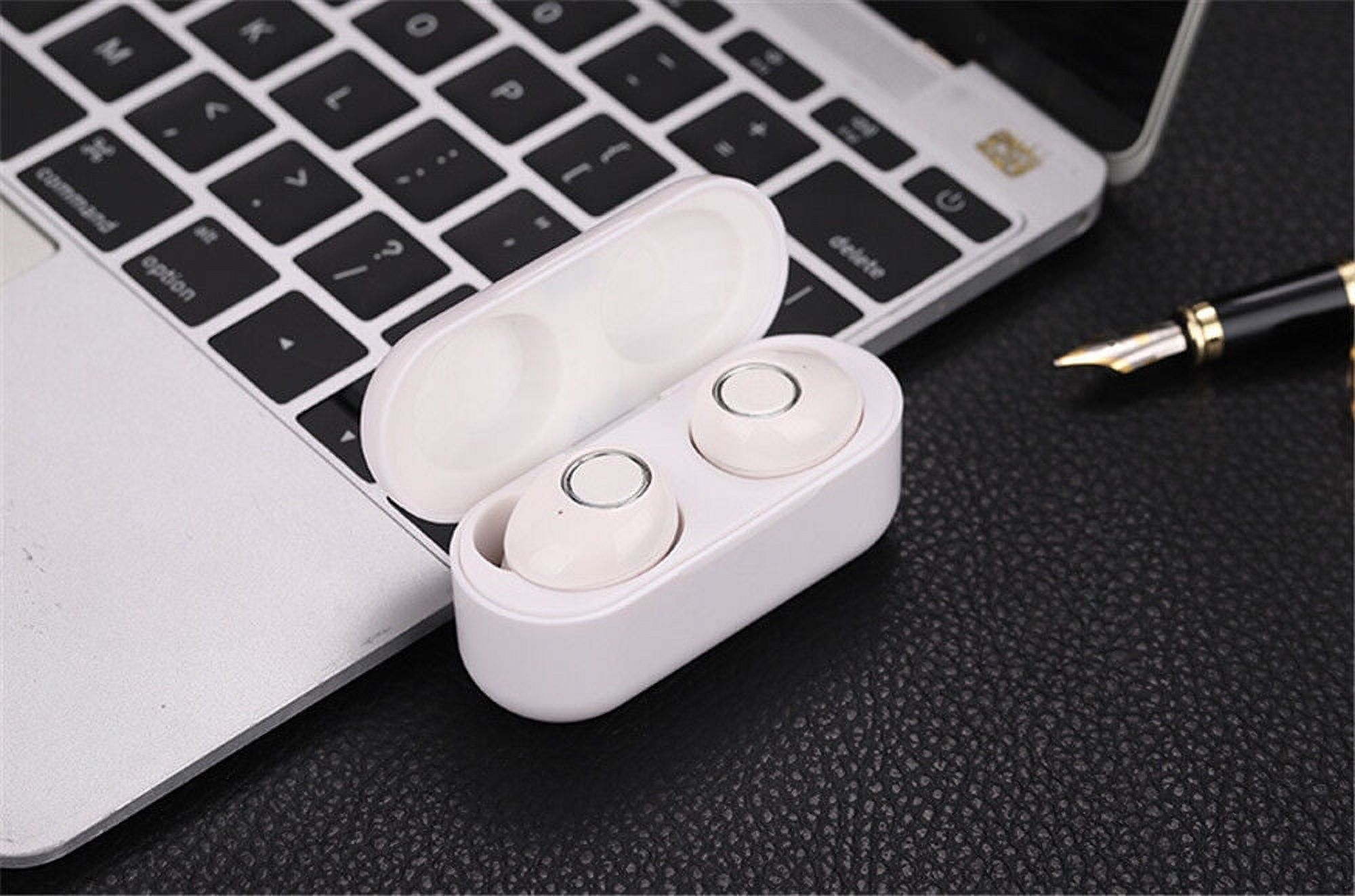 Mini Bluetooth TWS Earbuds Best Noise Cancelling Wireless Headphones Sports Gym