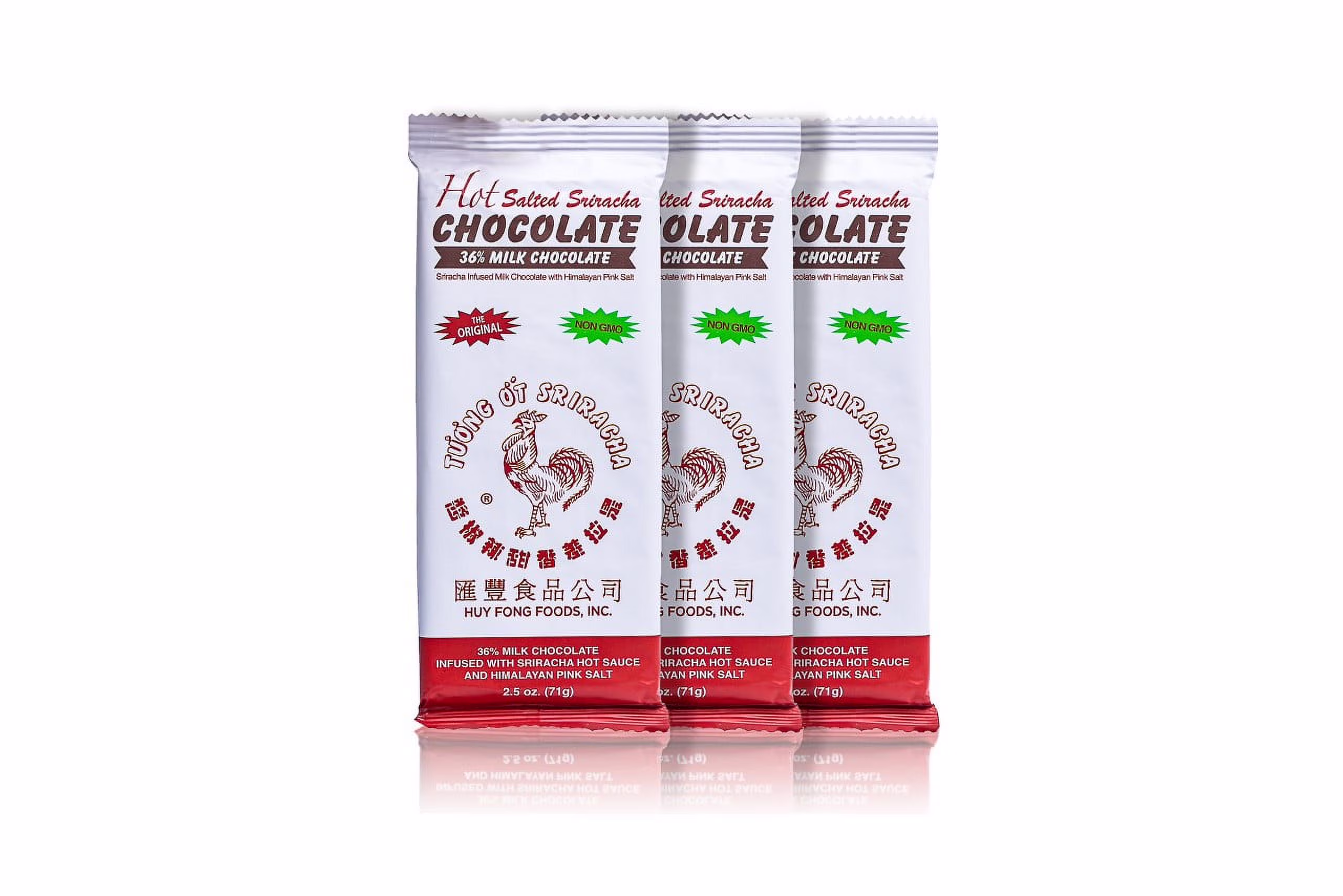 2.5 oz Sriracha Milk Chocolate Bar (12 pack)