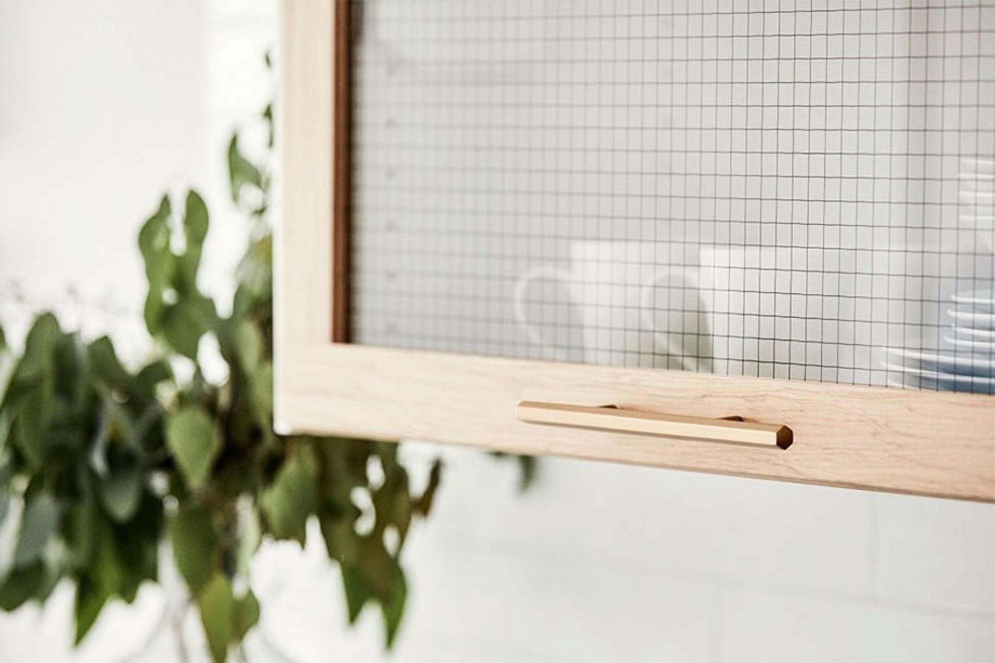 Emtek 86685US4 6 in. Center to Center Mod Hex Extended Cabinet Pull, Satin Brass