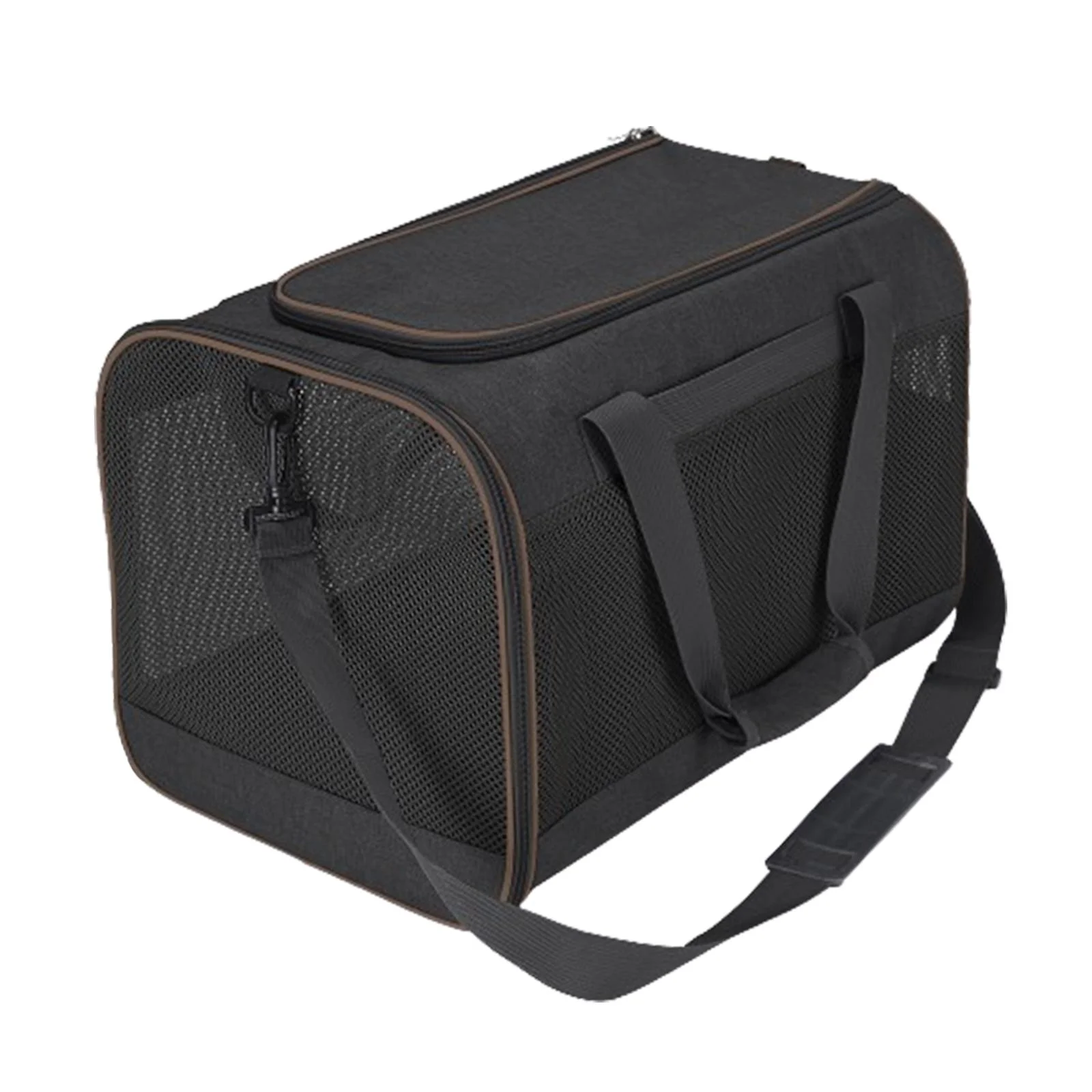 oshhnii Cat Carrier Bag Comfortable Puppy Carrier Bag for Rabbit Small Animals Puppy Black