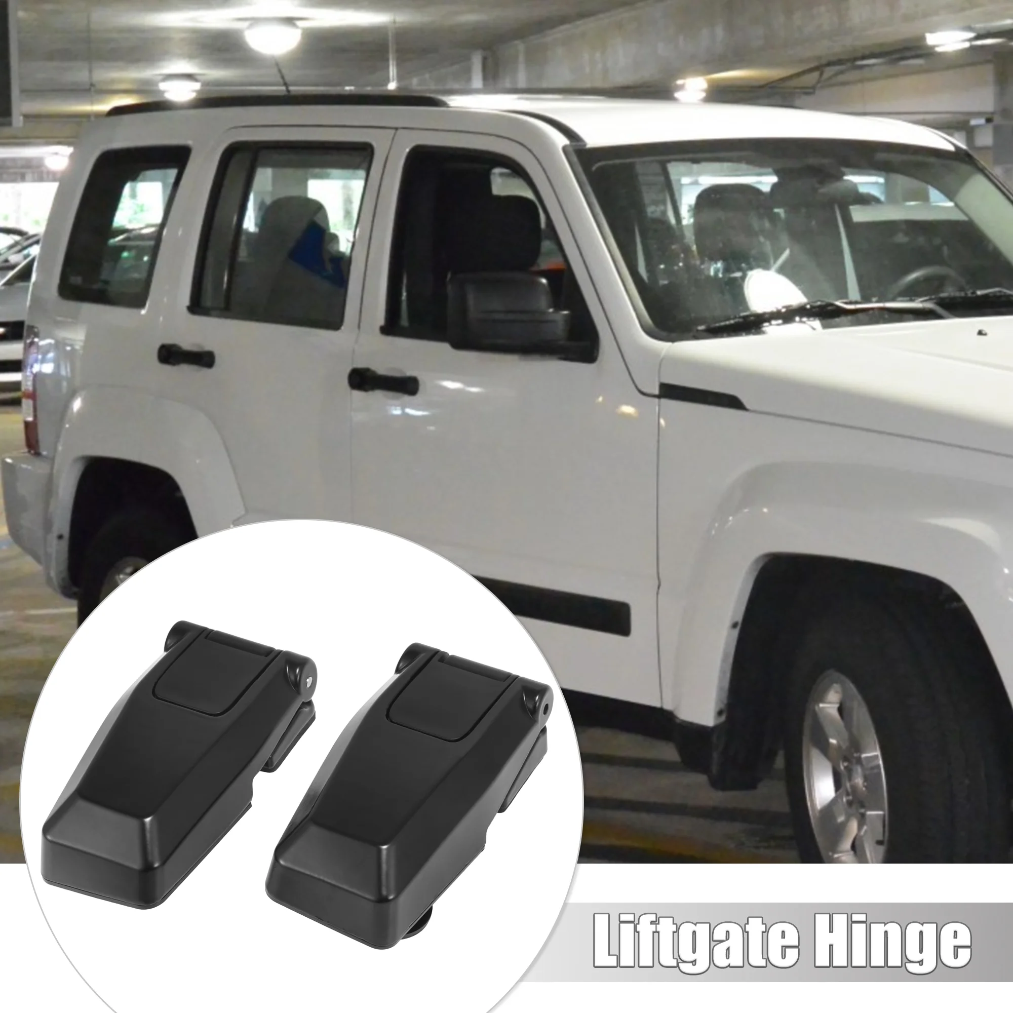 Pair 57010060AB 57010061AB Liftgate Hinges Rear Window Glass Hinge for Jeep Liberty 2008-2012