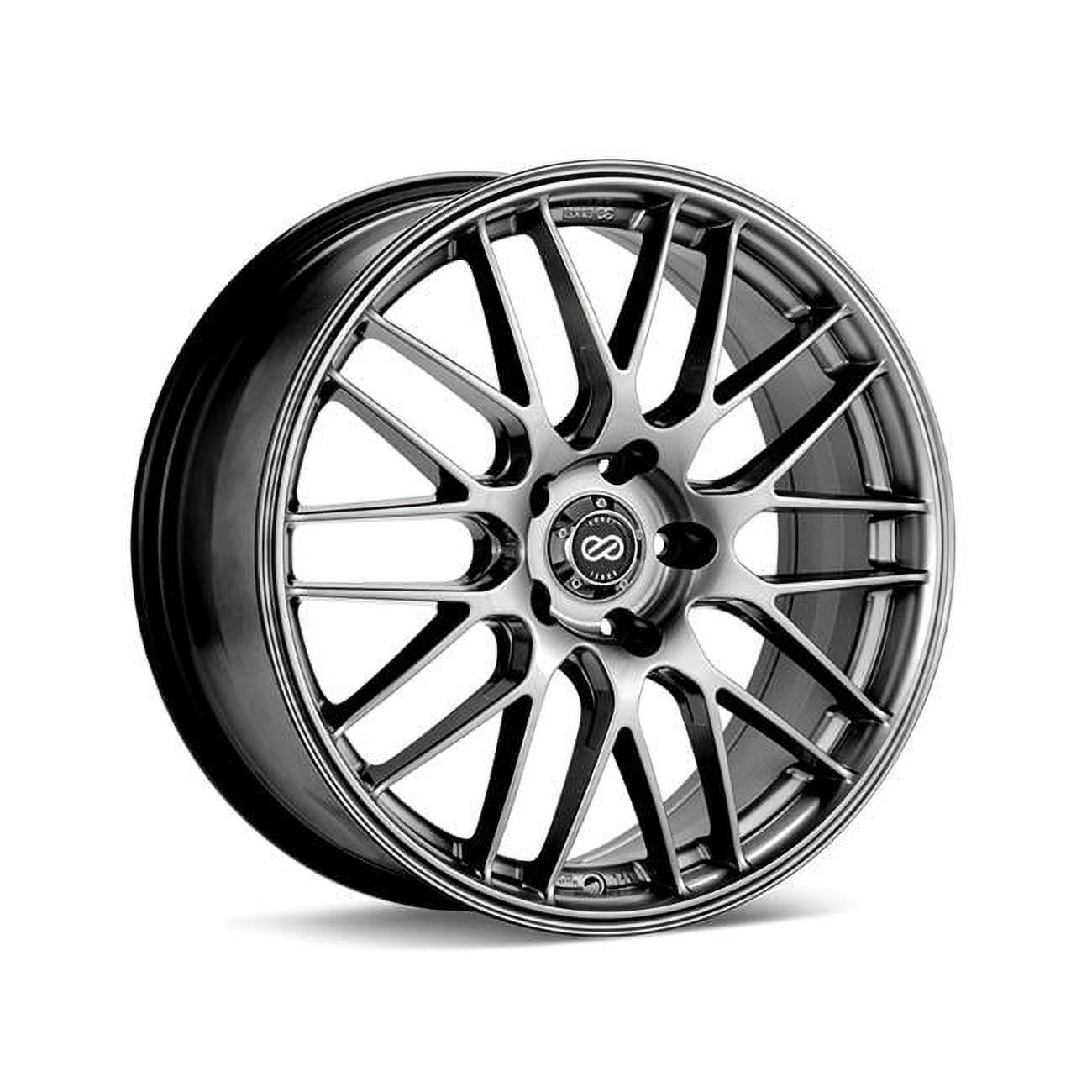 18 x 8 & 5x114.3 Bolt Pattern 40 mm Offset 72.6 mm Bore EKM3 442 Hyper Silver Wheel