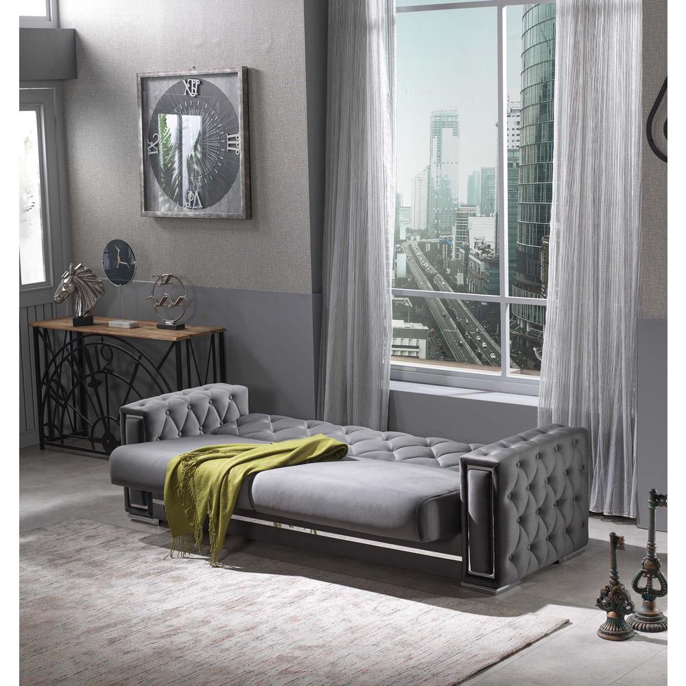 Furnia Bolivya 3 Seat Sleeper, Grey