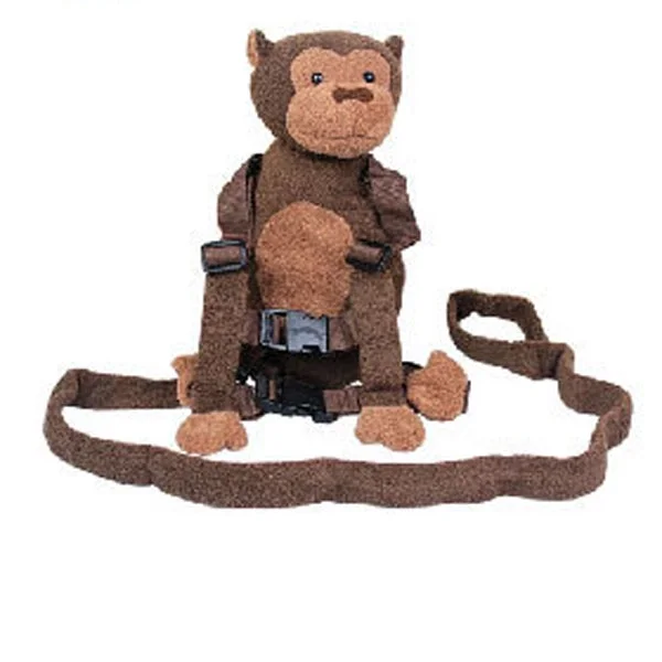 Sugeryy Monkey 2-in-1 Baby Kids Keeper Assistant Toddler Walking Safety Harness Backpack Bag Strap Harnesses & Leashes T30