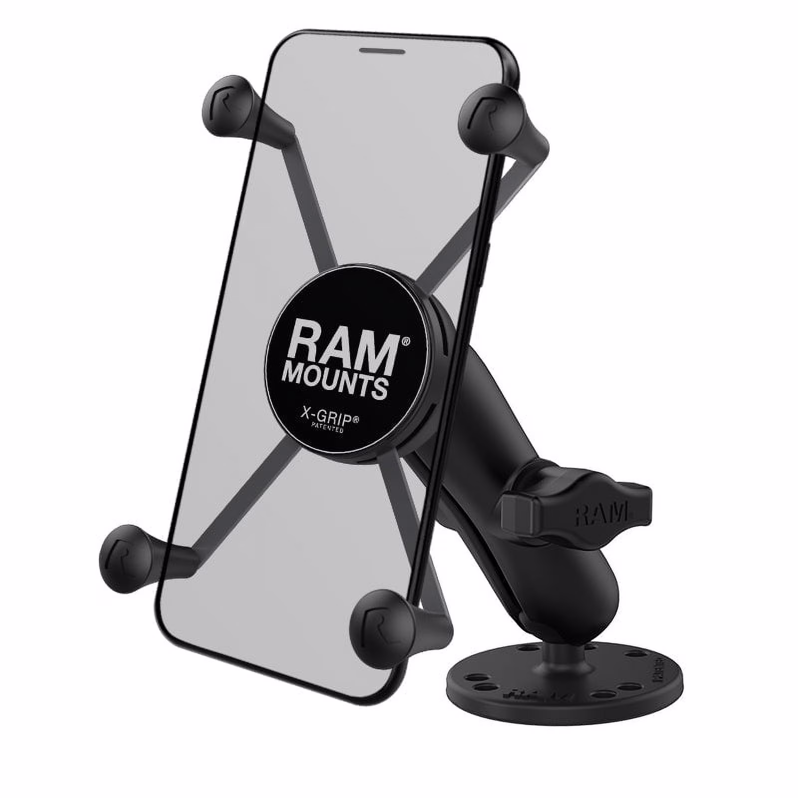 RAM Mounts X-Grip® Large Phone Mount with Drill-Down Base