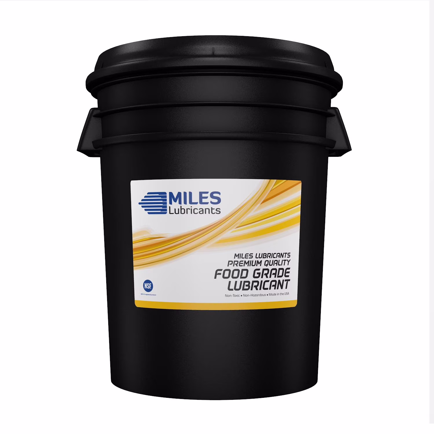 Miles Advanced Fg Comp Oil ISO 100 Food Grade Synthetic Rotary Compressor Nsf H1 Regirstered Fluid 5 Gallon Pail