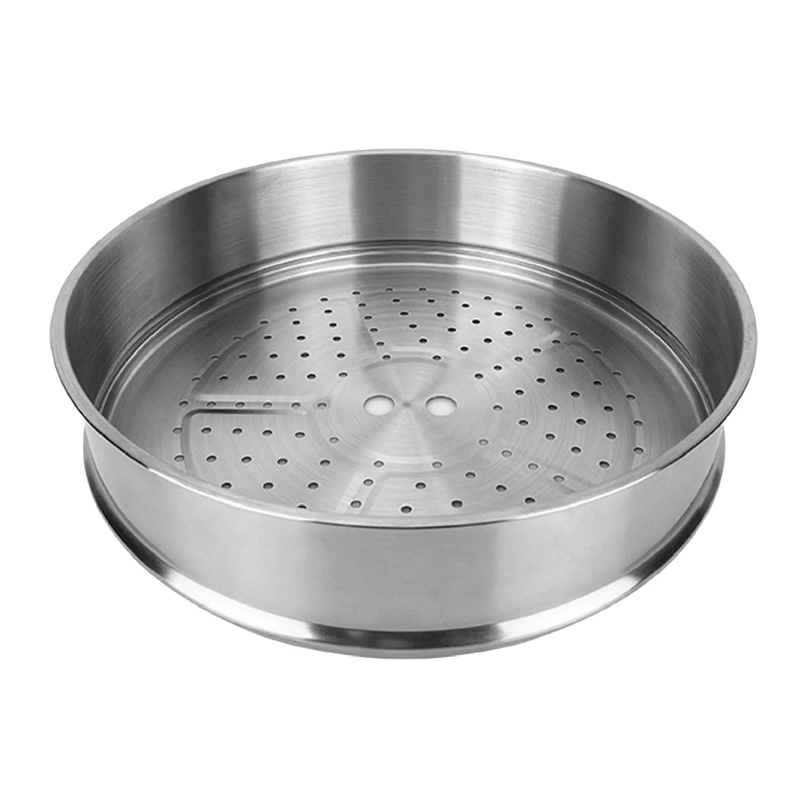 Stainless Steel Steamer Basket Nonstick Cookware Meat Cooking Steam Grid Bread Salad Baking Steamer Insert Dumpling Steamer For Restaurant 30cm