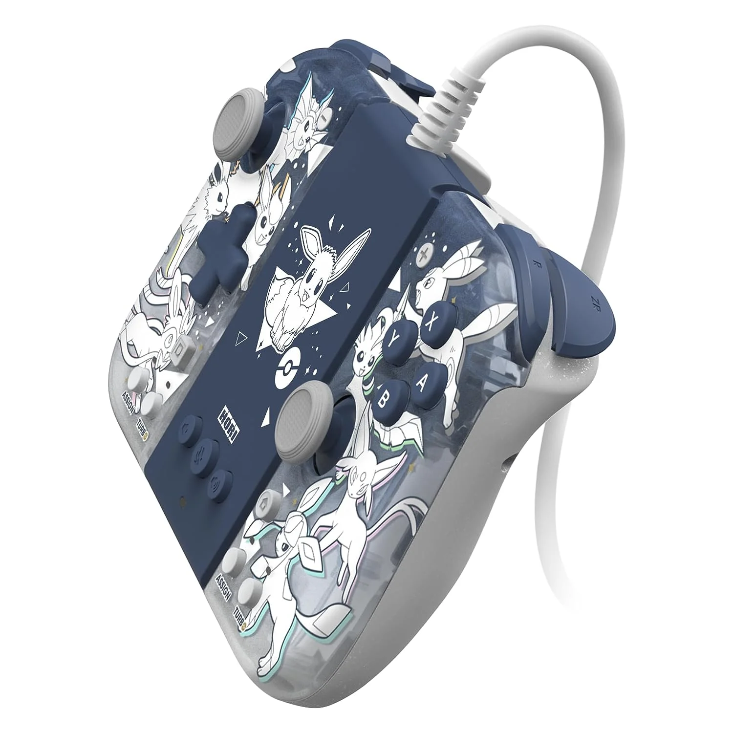 HORI Split Pad Compact Attachment Set Controller (Eevee) for Nintendo Switch/Switch OLED - Officially Licensed By Nintendo and The Pokemon Company International