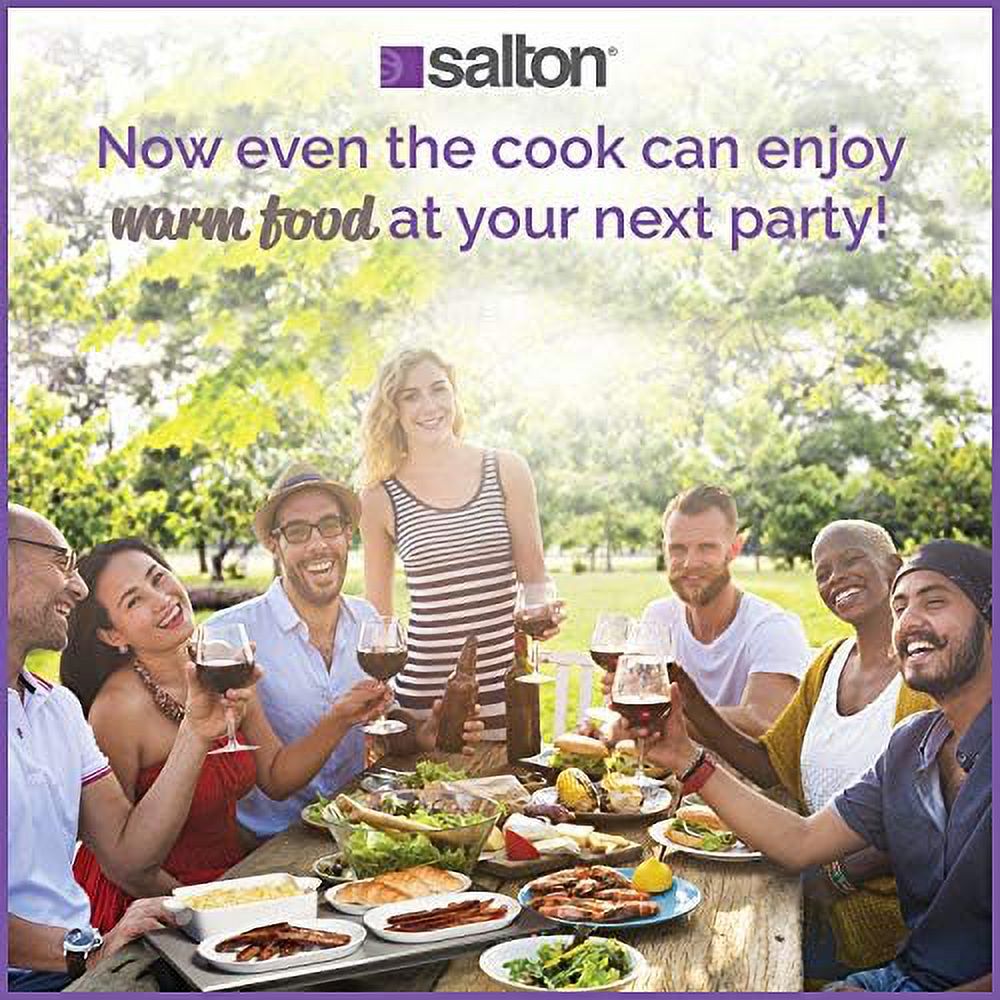 Cordless Warming Tray By | Large Electric Hot Plate | Cooking, Serving & Warming Tray | 23-3/4” X 11-3/4” Hot Plate