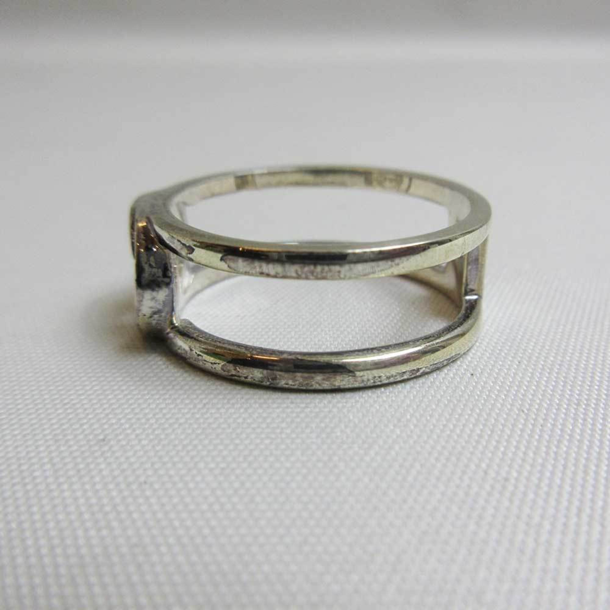 Pre-Owned Gucci ring GG mark silver GUCCI (Good)
