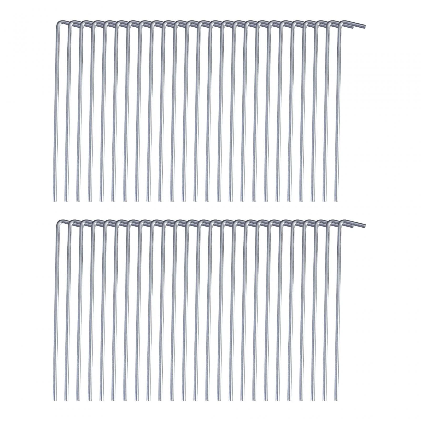 Pack of 50 Tent Pegs Nails 7.9inch Aluminum Alloy Rust Multifunctional