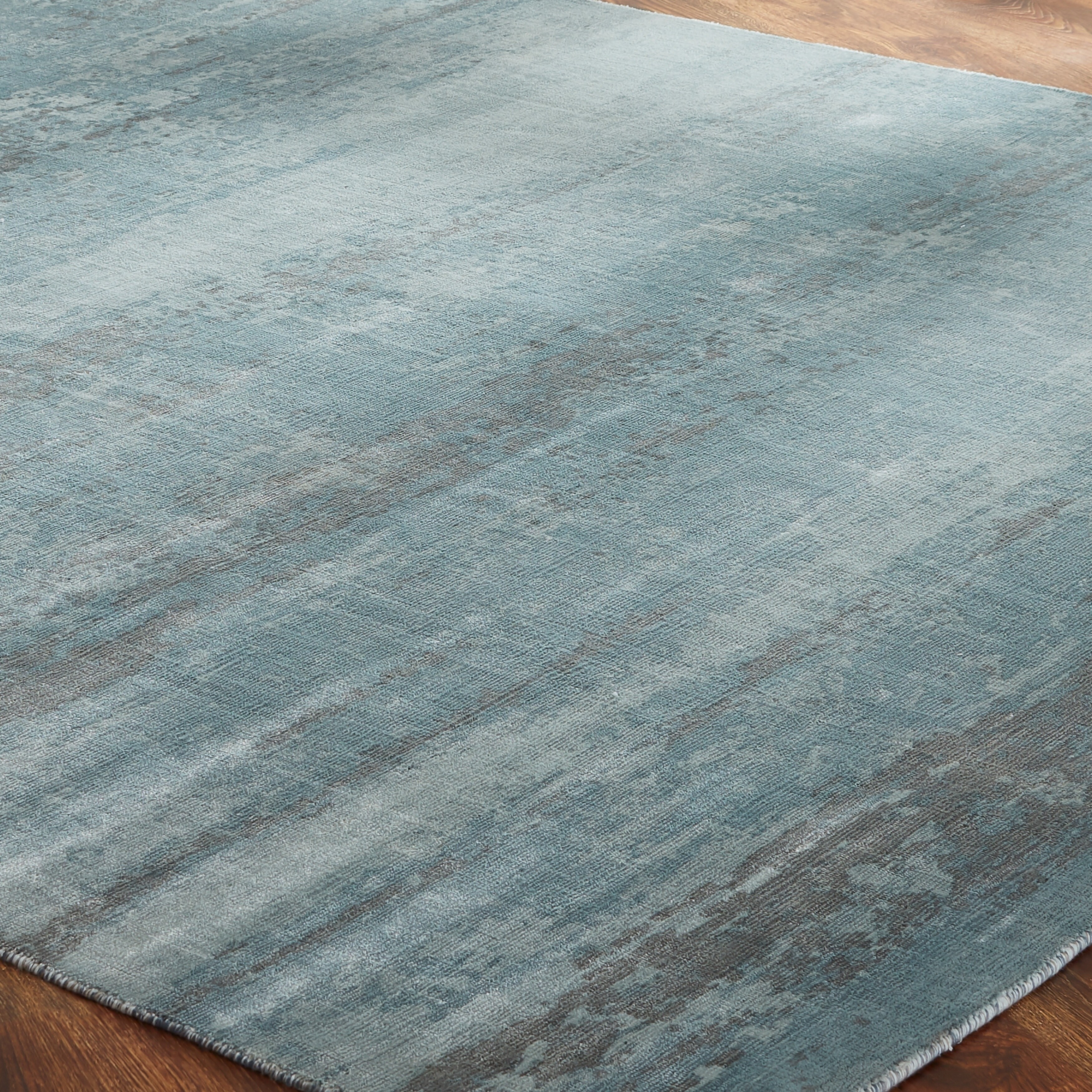 Copper Grove  Singerei Blue and Grey Area Rug 2' x 3' 2' x 3'
