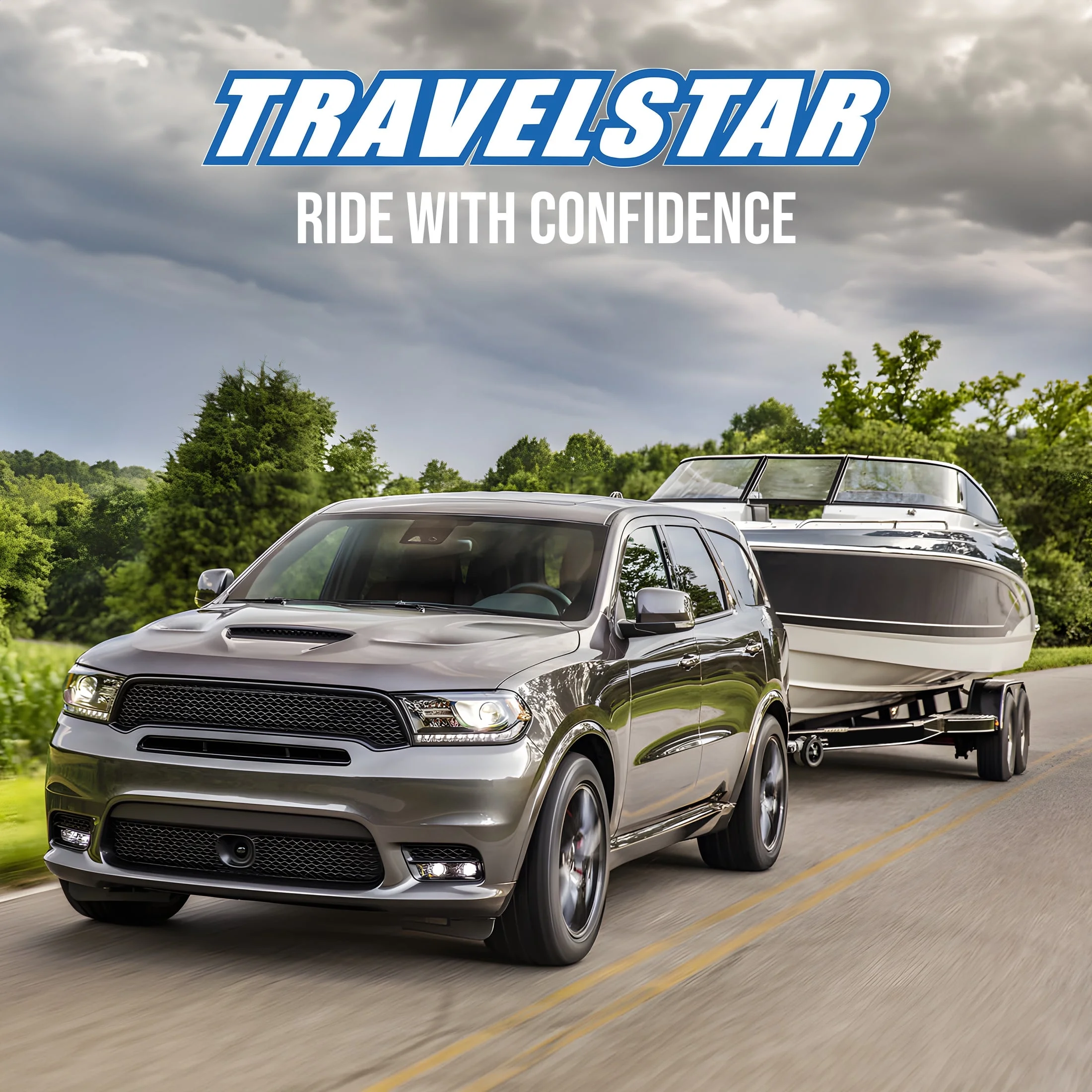 Travelstar Ecopath ST ST235/80R16 12 Ply 127M Load F Radial Trailer Tire - ST 235/80/16,Set of 2(Tire Only)